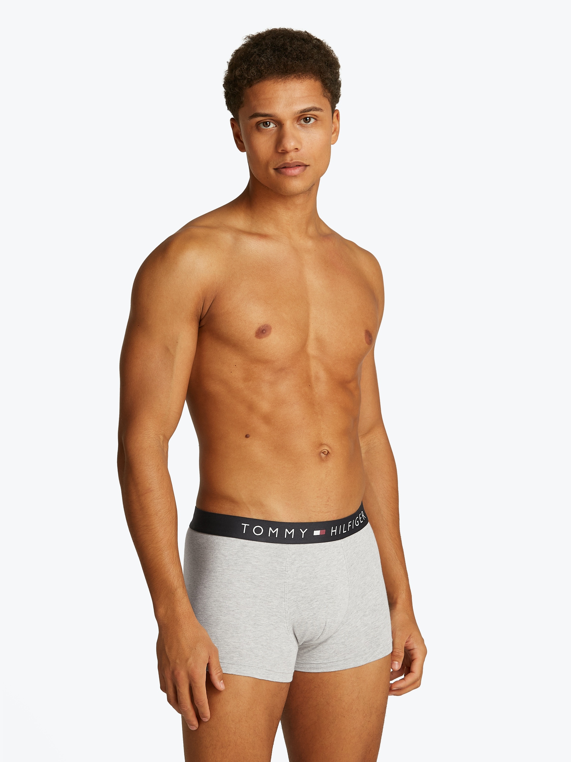 Thumbnail - Tommy Hilfiger Underwear Trunk "3P TRUNK" Packung, 3er, 3 Stk. mit Logobund