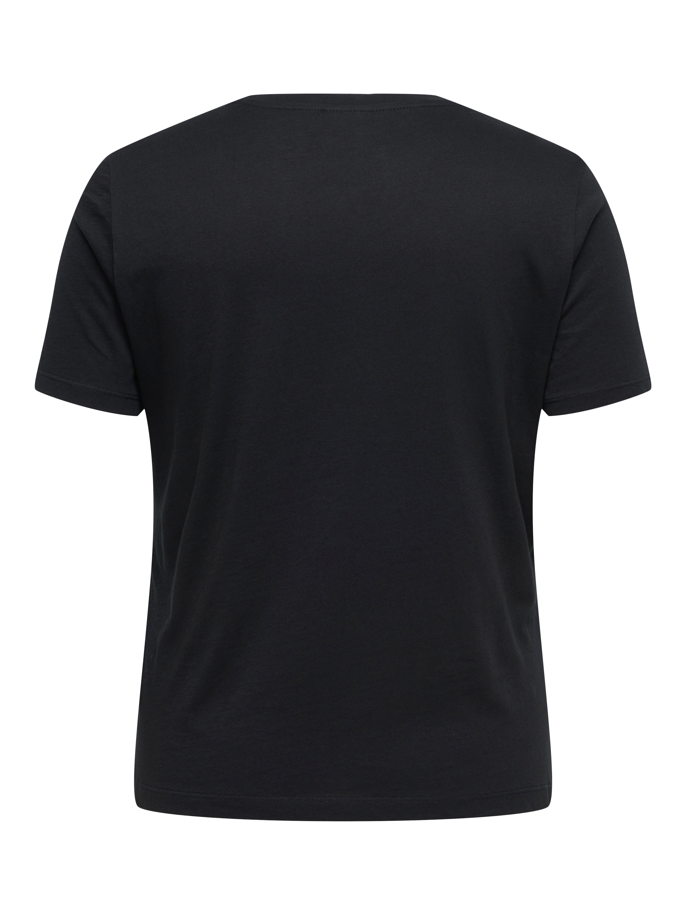 ONLY CARMAKOMA T-Shirt »CARKITA LIFE S/S LOGO TOP JRS NOOS« Baumwolle, regular fit