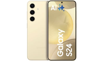 Smartphone »Galaxy S24 256GB«, Amber Yellow, 15,64 cm/6,2 Zoll, 256 GB Speicherplatz,...