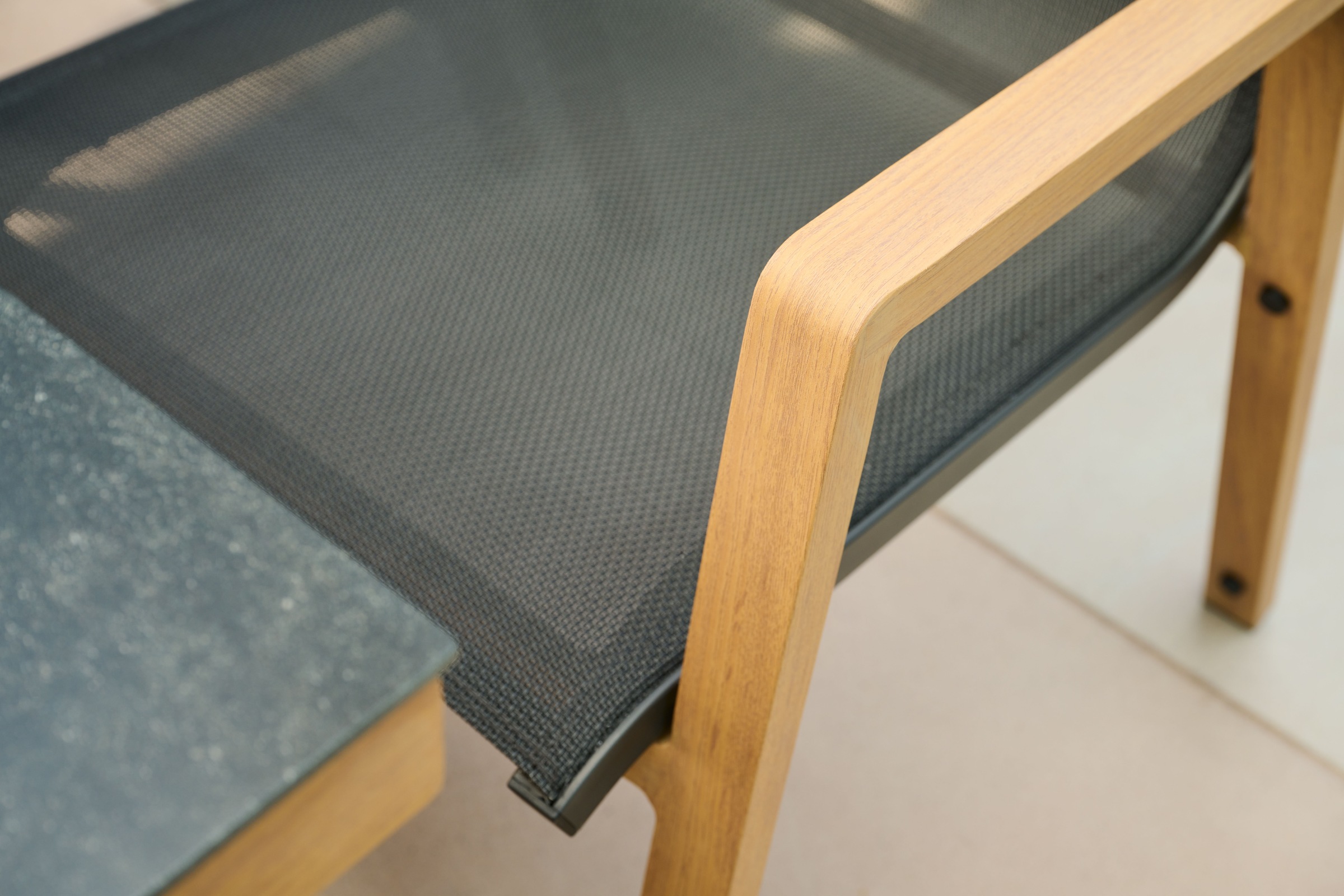 Siena Garden Gartensessel »CATANIA Stapelsessel« Aluminiumgestell in teaklook, Ranotex® Bezug