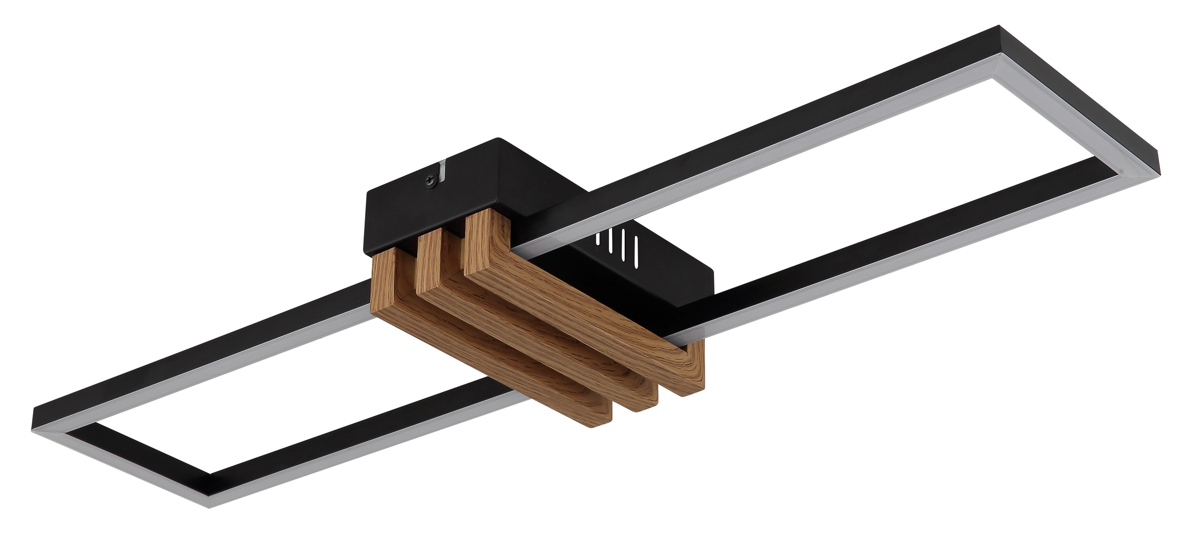 GLOBO LIGHTING Deckenleuchte »DAKARI I« LED-Modul 1 Stk. Warmweiß Deckenlampe Wohnzimmer-Leuchte Schlafzimmer-Leuchte Flur Küche