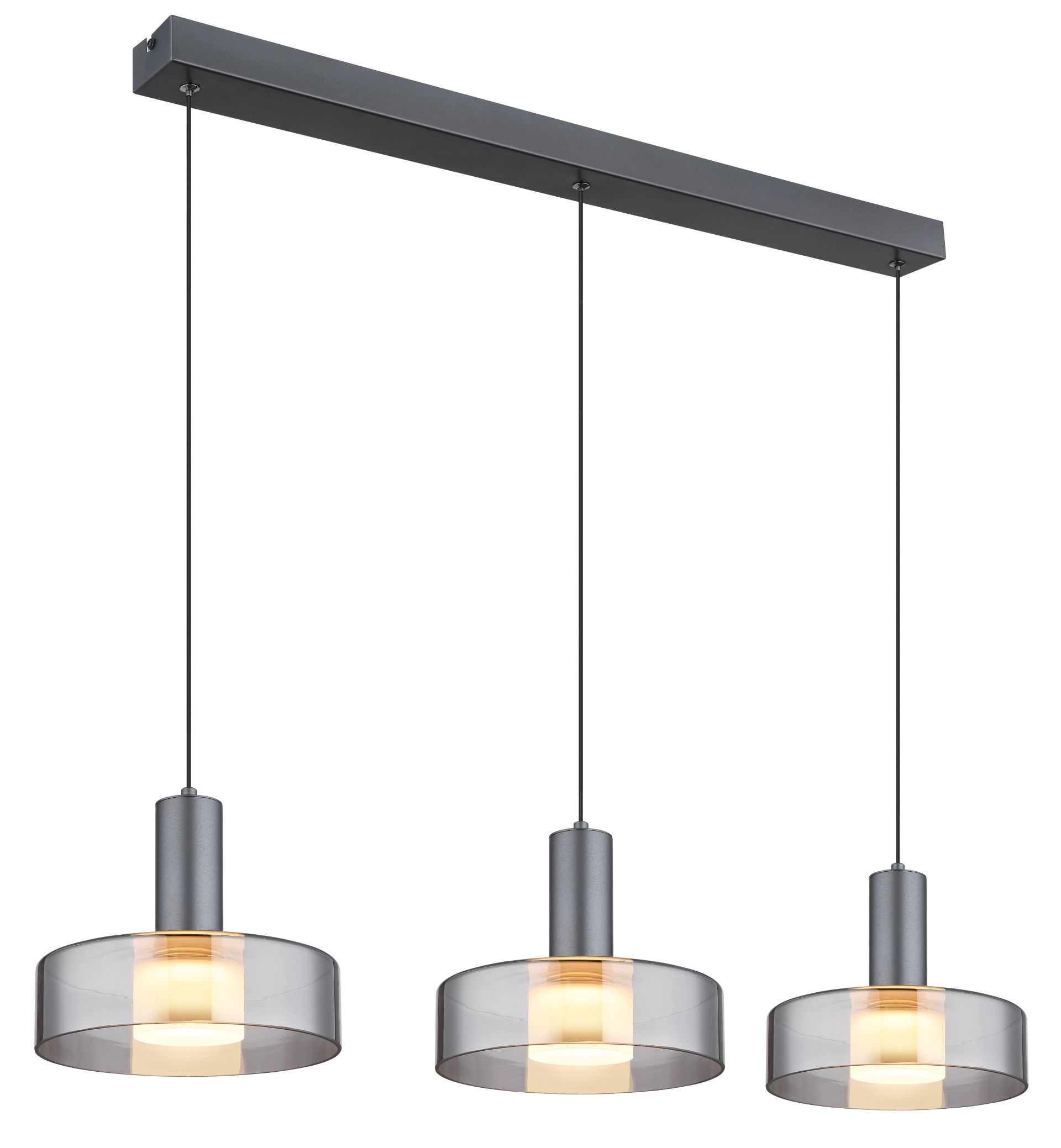GLOBO LIGHTING LED-Hängeleuchte »GRANT«, 1 flammig, Leuchtmittel LED-Modul | LED fest integriert, perfekt geeignet für Essbereiche, Wohnzimmer oder über Küchentheken