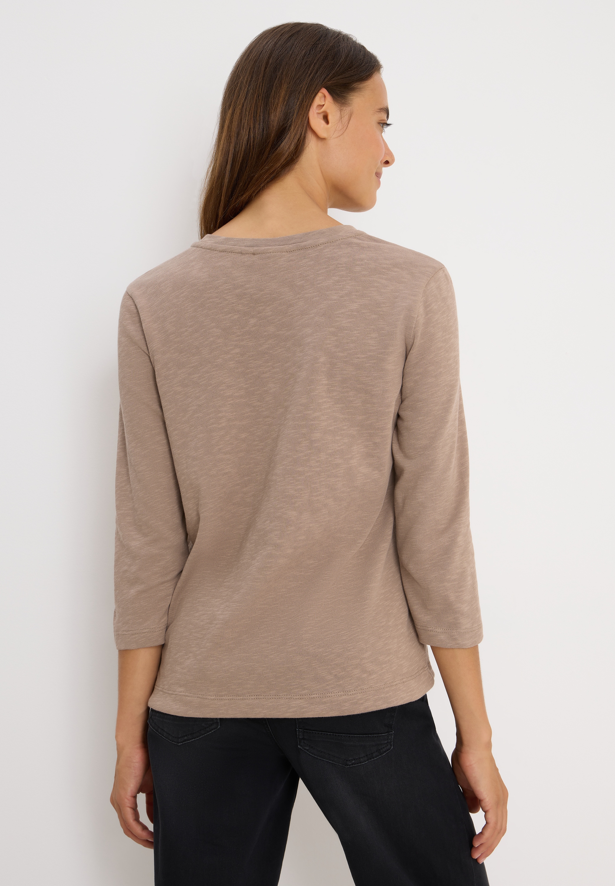 Cecil 3/4-Arm-Shirt, aus reiner Baumwolle