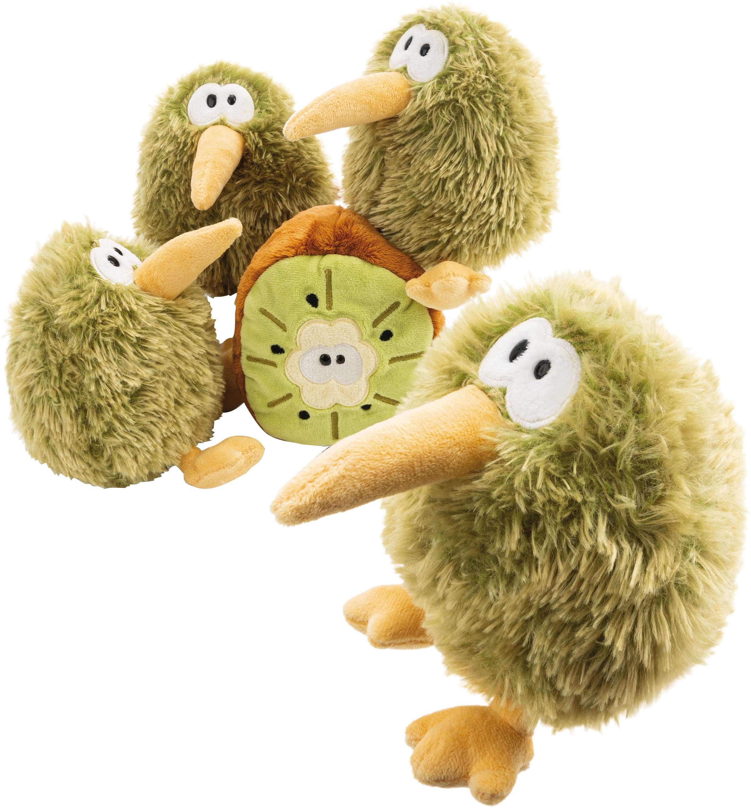 Nici Kuscheltier »Let Me Out, Kiwi mit Wendefunktion, 15cm« 2in1 Wendeplüschtier