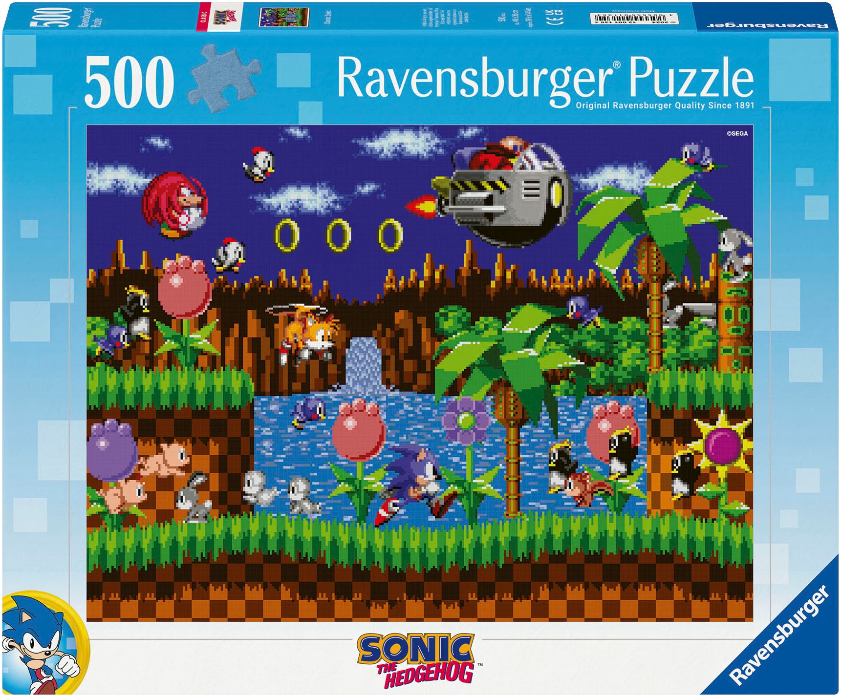 Puzzle »Classic Sonic«, Made in Germany