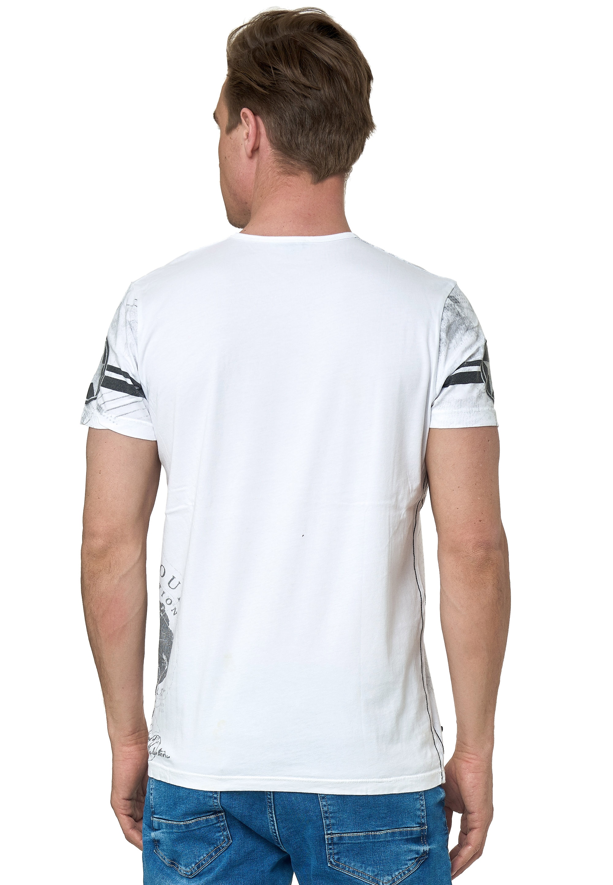 Rusty Neal T-Shirt, mit coolem Logo-Print