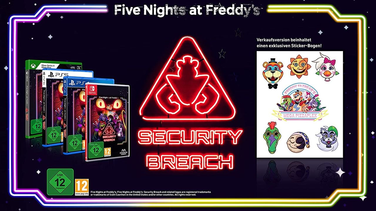 Astragon Spielesoftware »Five Nights at Freddy's: Security Breach«, Nintendo Switch