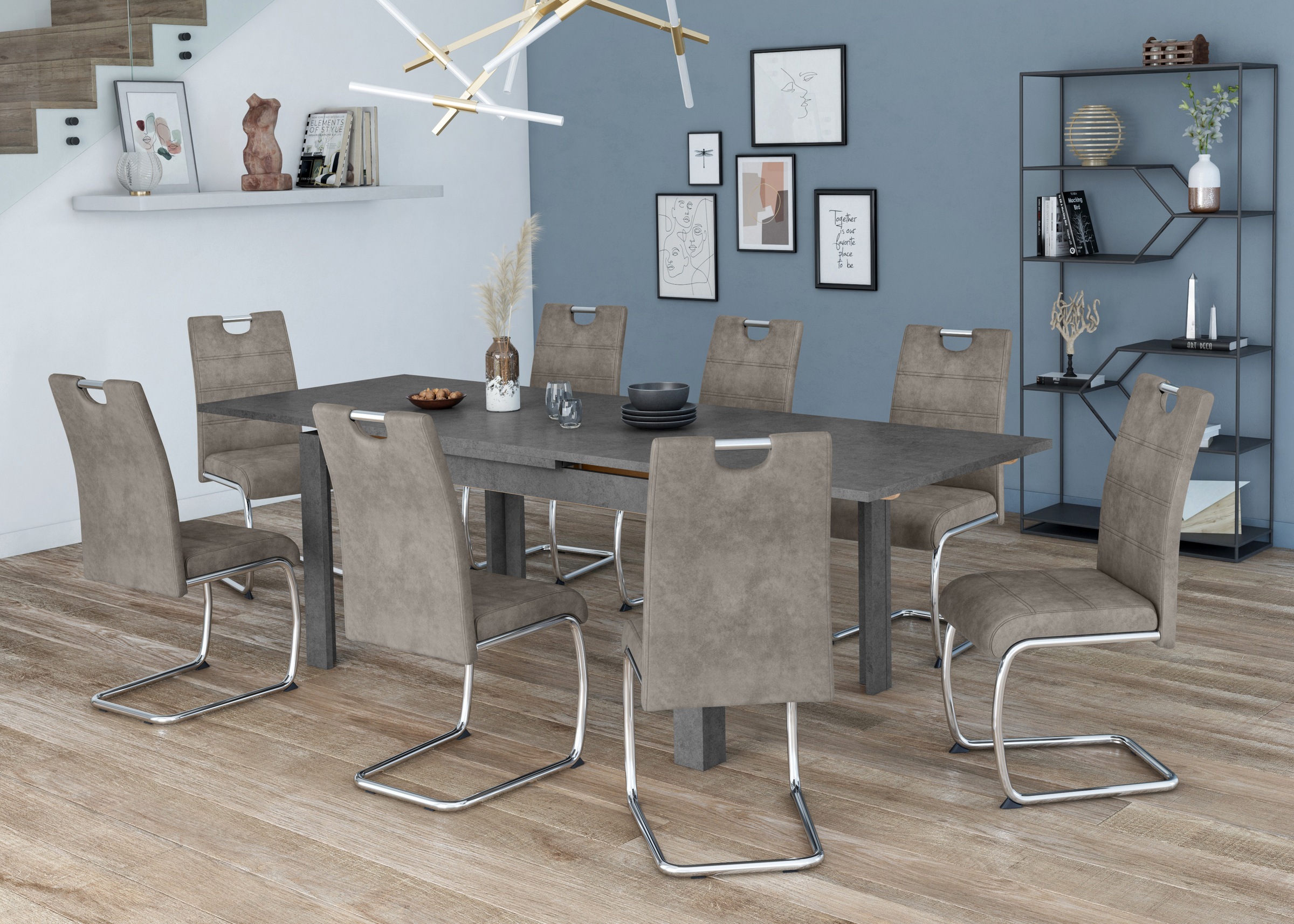 Mäusbacher Esstisch »Monti«, BESTSELLER!, Tisch, Küchentisch, Auszugstisch ausziehbar auf 280 cm