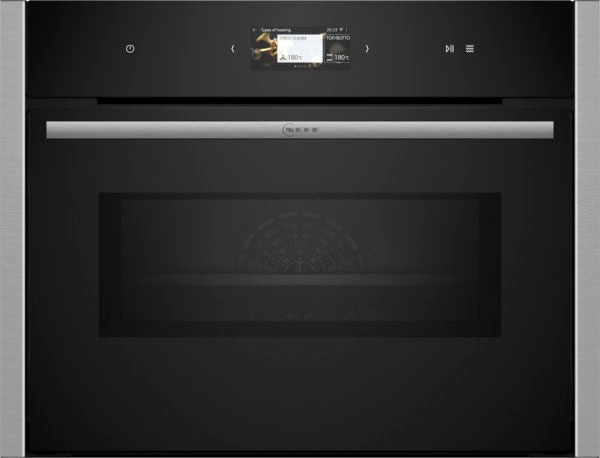 NEFF Backofen mit Mikrowelle N 70 "C24MS31N0", EasyClean, AirFry-Funktion