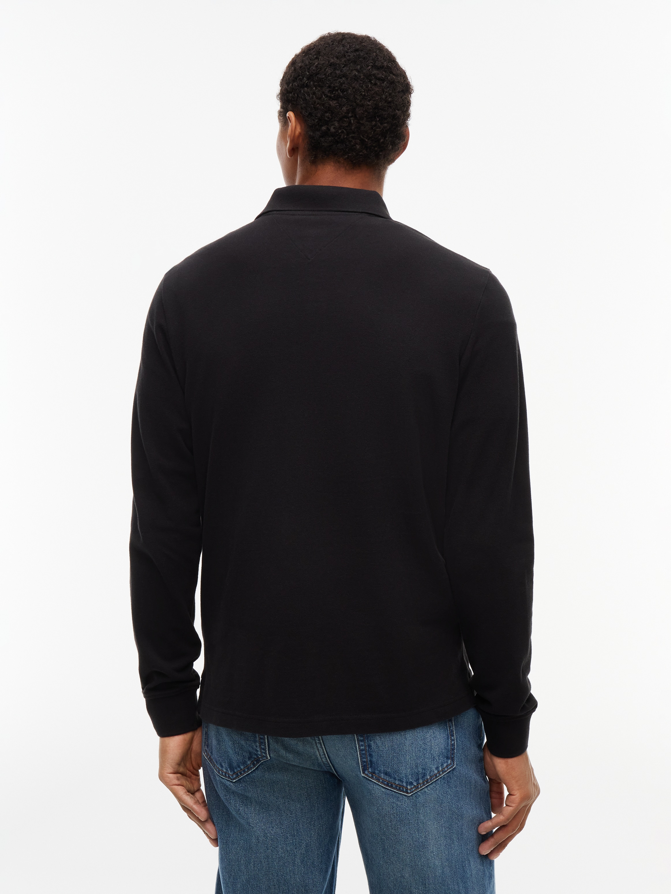 Tommy Jeans Langarm-Poloshirt »REGULAR POLO« Regular fit mit Polokragen