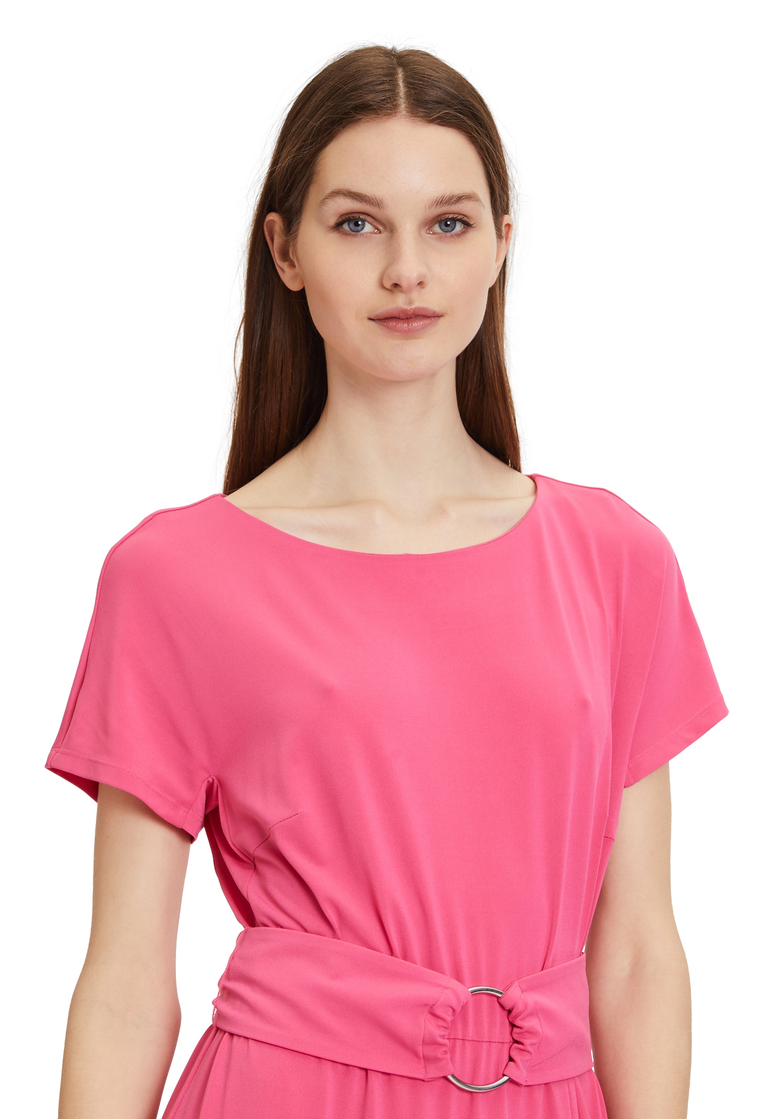 Betty Barclay Midikleid »Betty Barclay Damen Sommerkleid Midikleid mit Volant«, Form