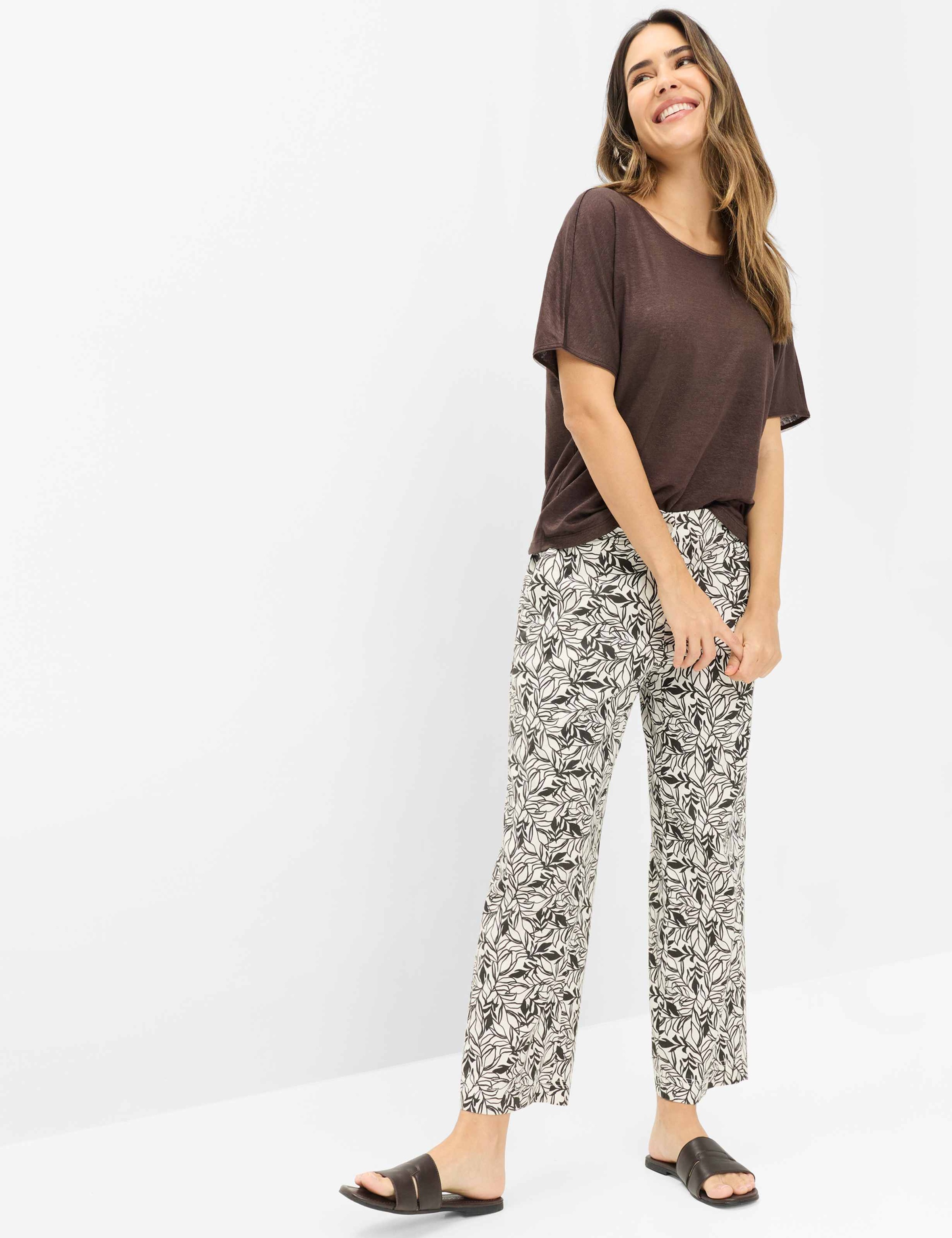 BRAX Maine S Women's Culotte Dark Brown 42 2