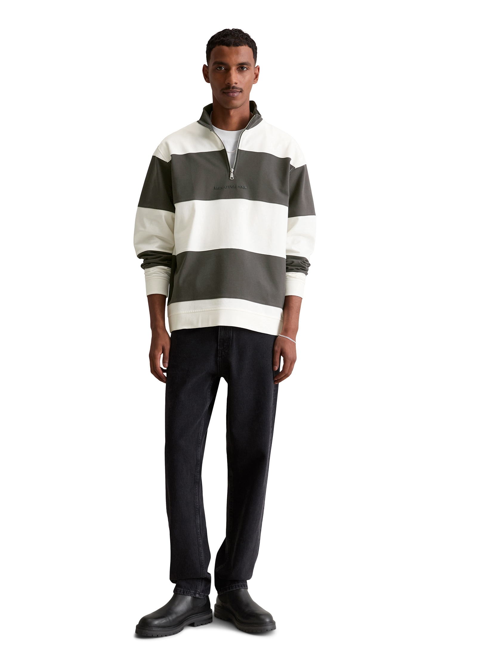 Marc O'Polo DENIM Sweatshirt »aus reiner Bio-Baumwolle«