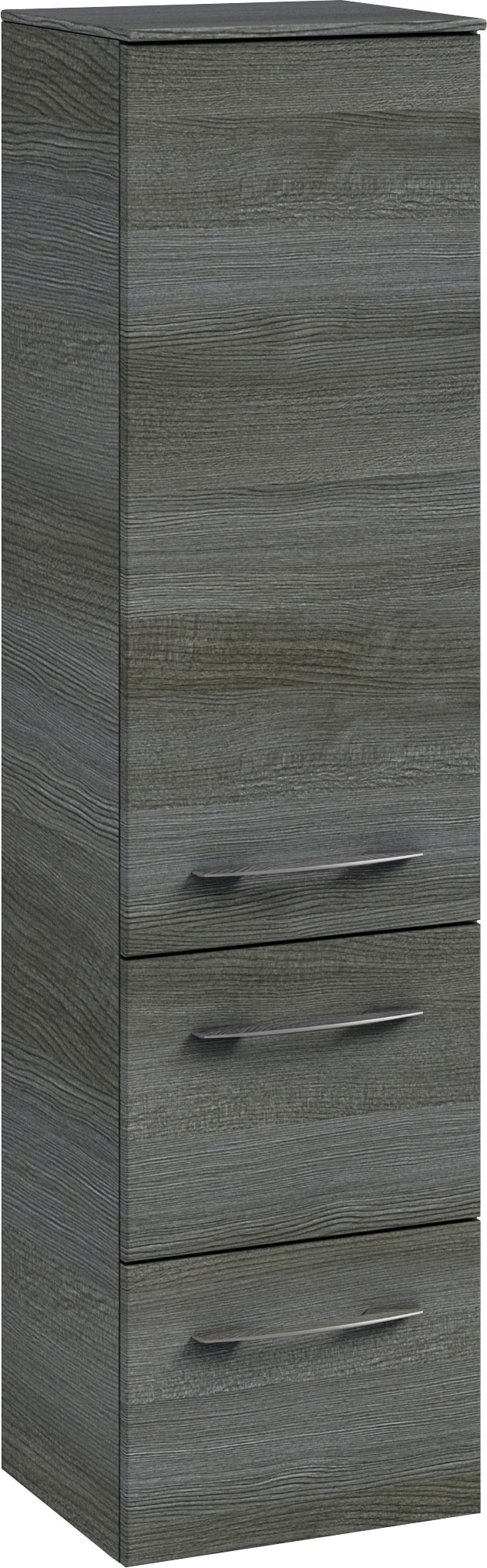 Saphir Badmöbel-Set »Cassca Sprint 3-teilig Mineralmarmor-Waschtisch mit LED-Spiegelschrank«, (4 St.), Midischrank, inkl. Türdämpfer, 4 Türen, 4 Schubladen