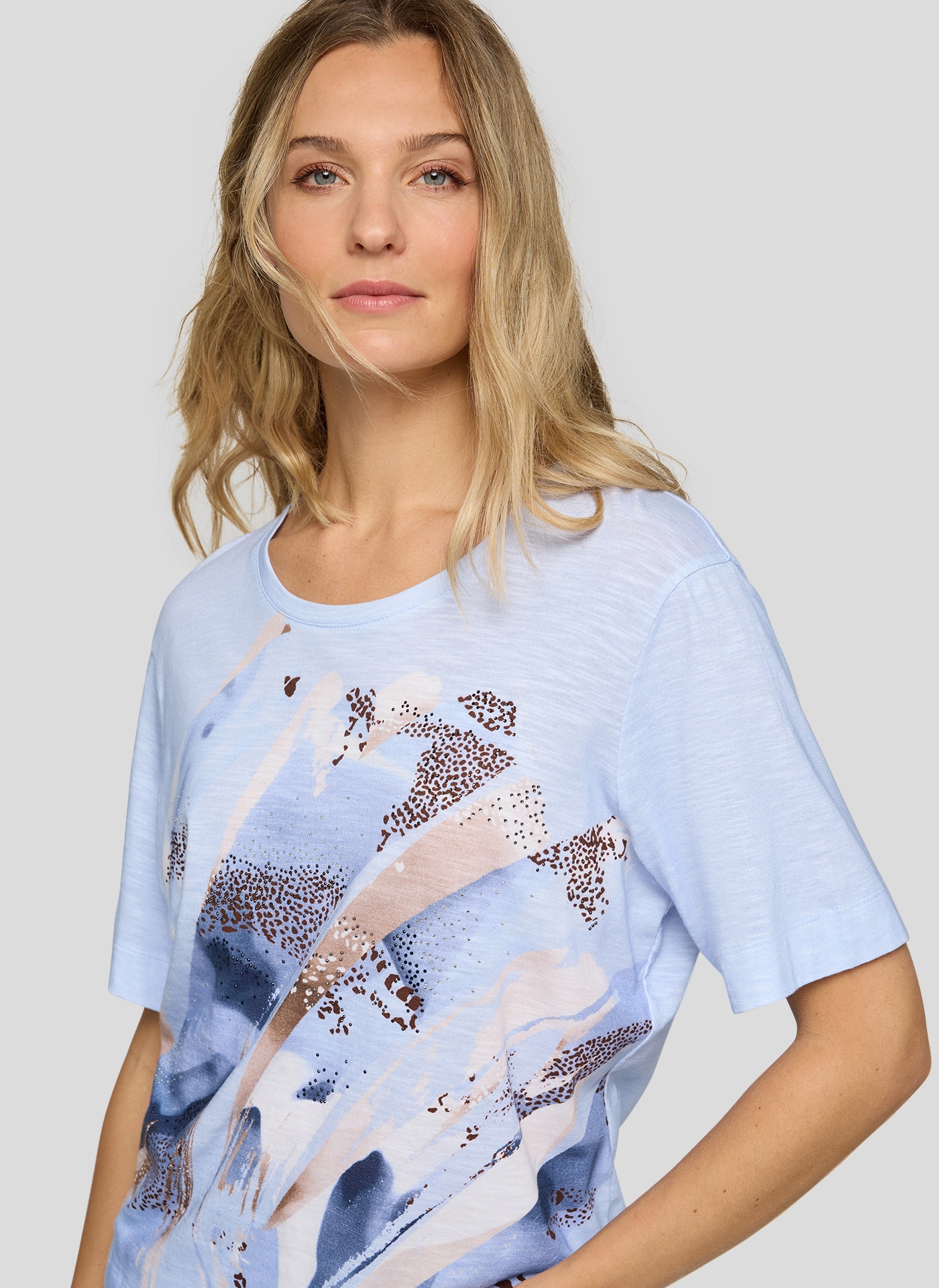 Rabe T-Shirt mit Front-Print