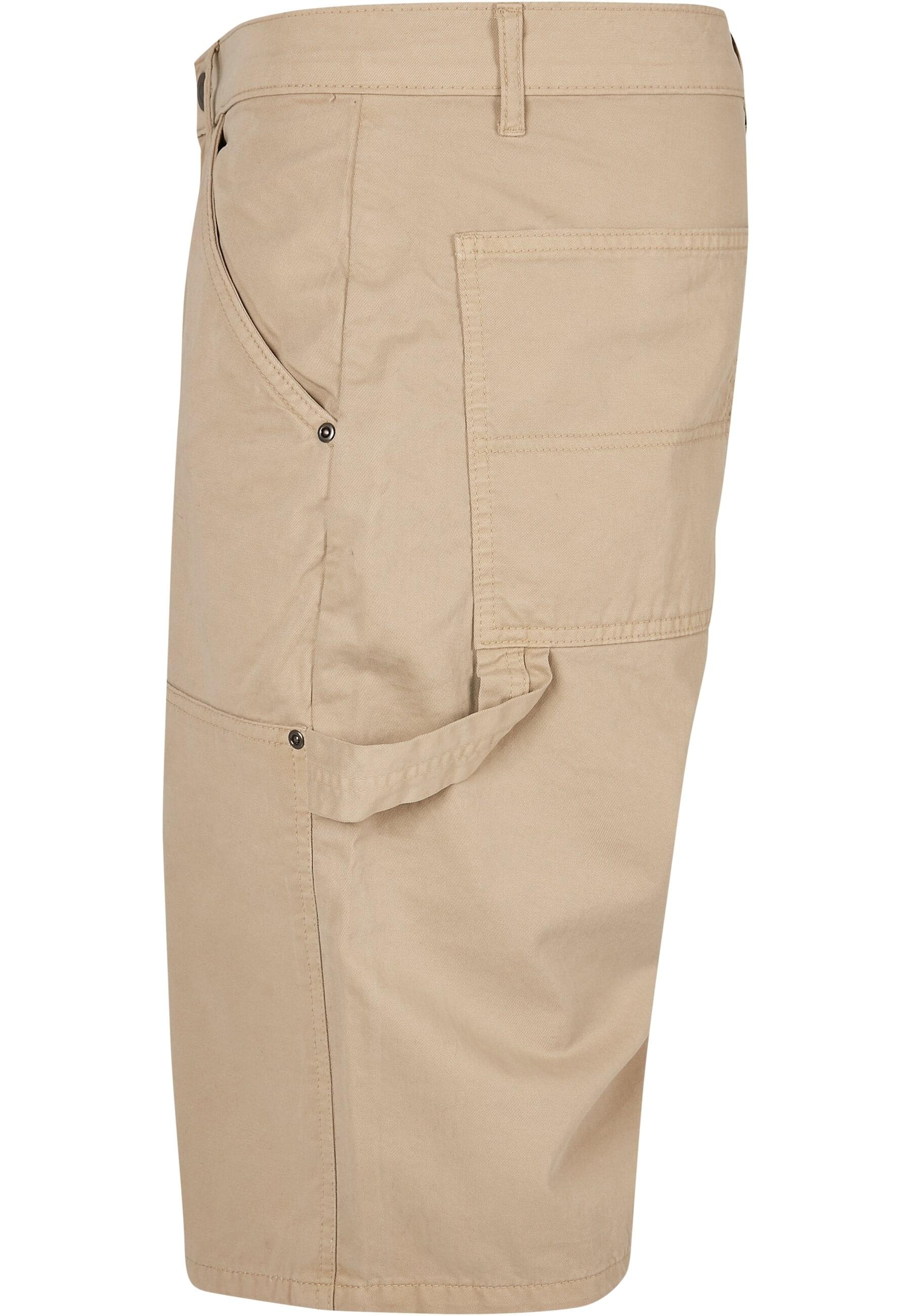 URBAN CLASSICS Shorts »Urban Classics Herren Double Knee Carpenter Shorts«, (1 tlg.)