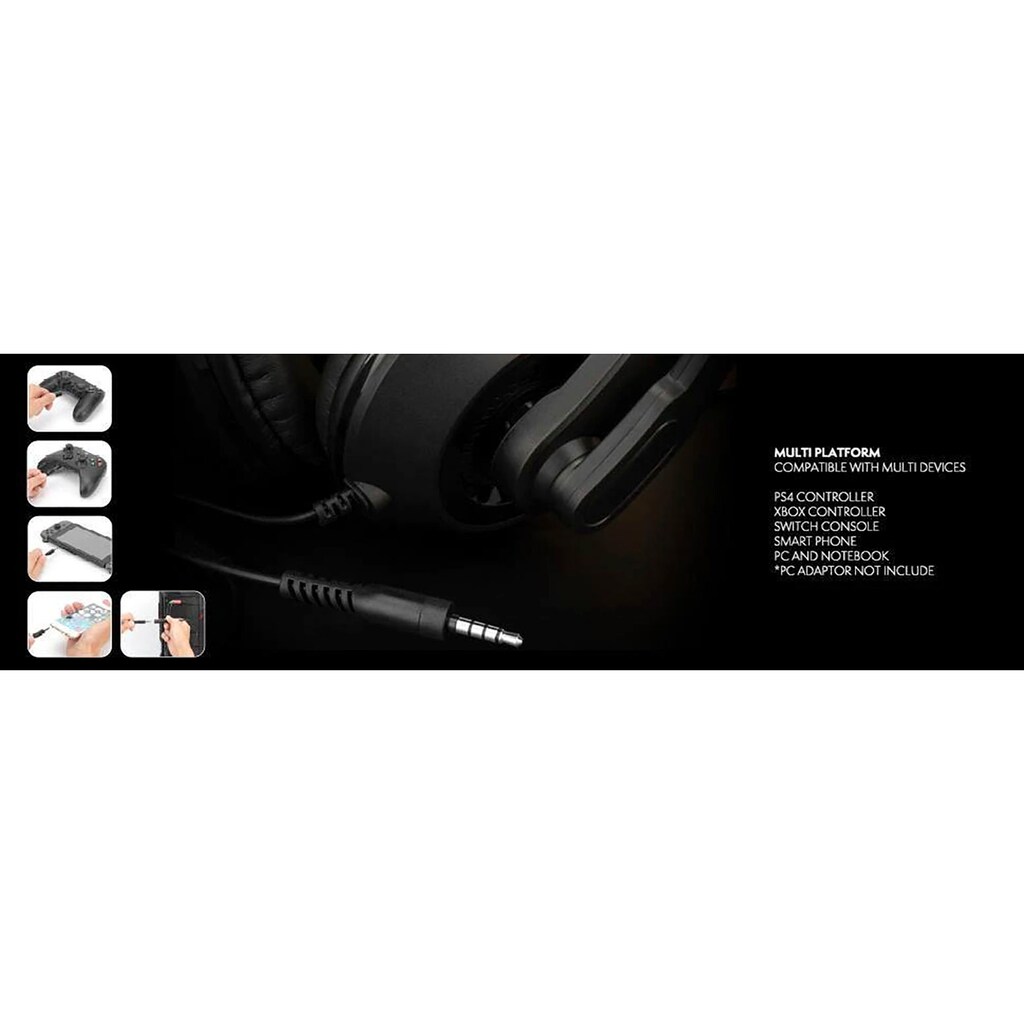 NITHO Gaming-Headset »Nitho NX100 Multiplatform«, Stummschaltung