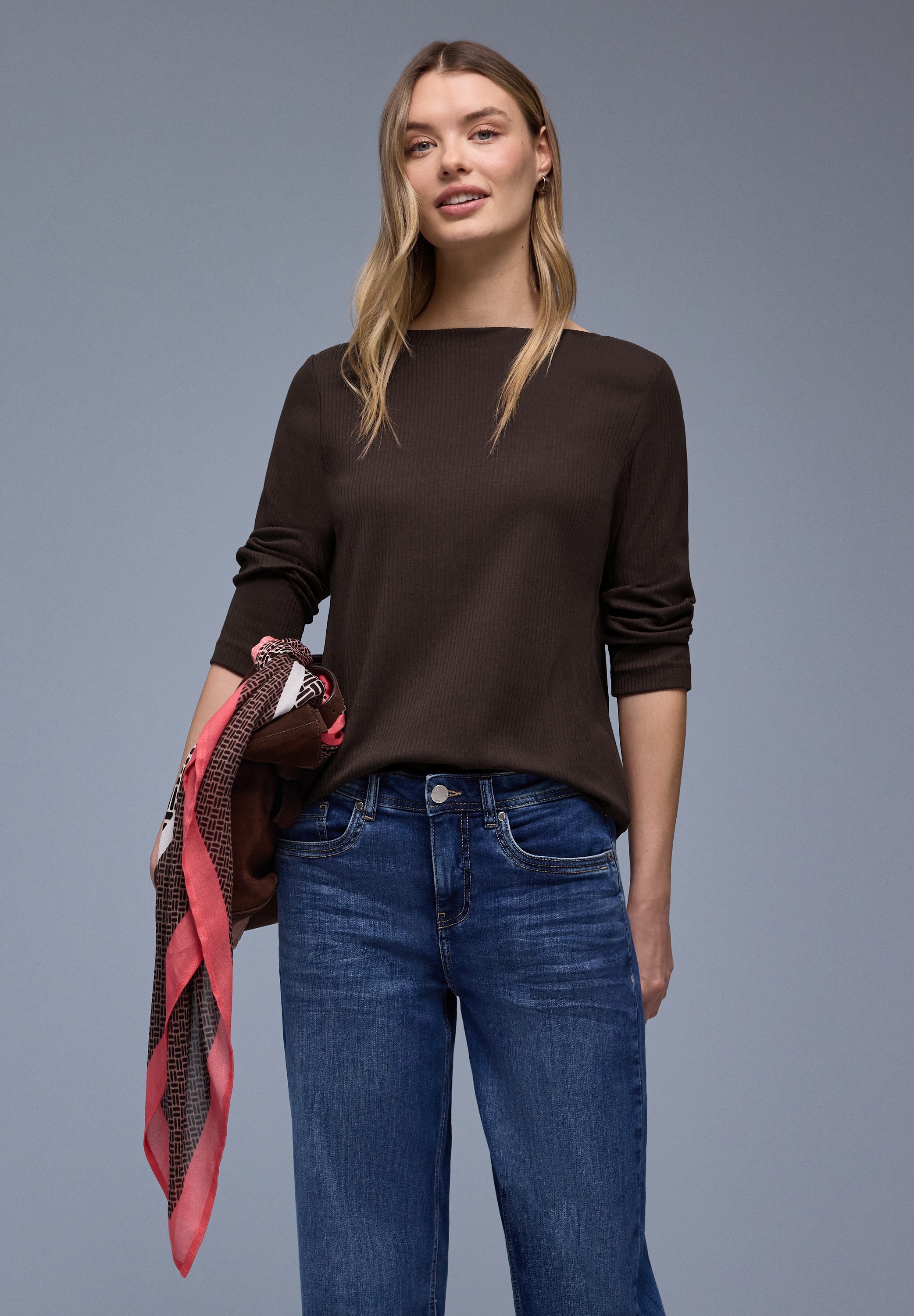 STREET ONE 3/4-Arm-Shirt Jersey günstig online kaufen