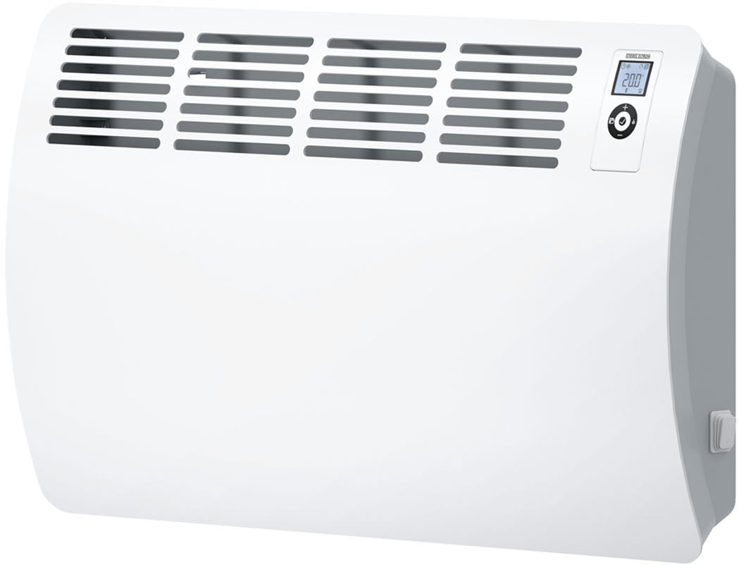 STIEBEL ELTRON Konvektor »»CON 20 Premium«, Wandkonvektor, energiesparend, VDE geprüft, 2 kW«, für ca. 25 m², LC-Display, Wochen-/120 Min-Kurzzeittimer, Silent Mode