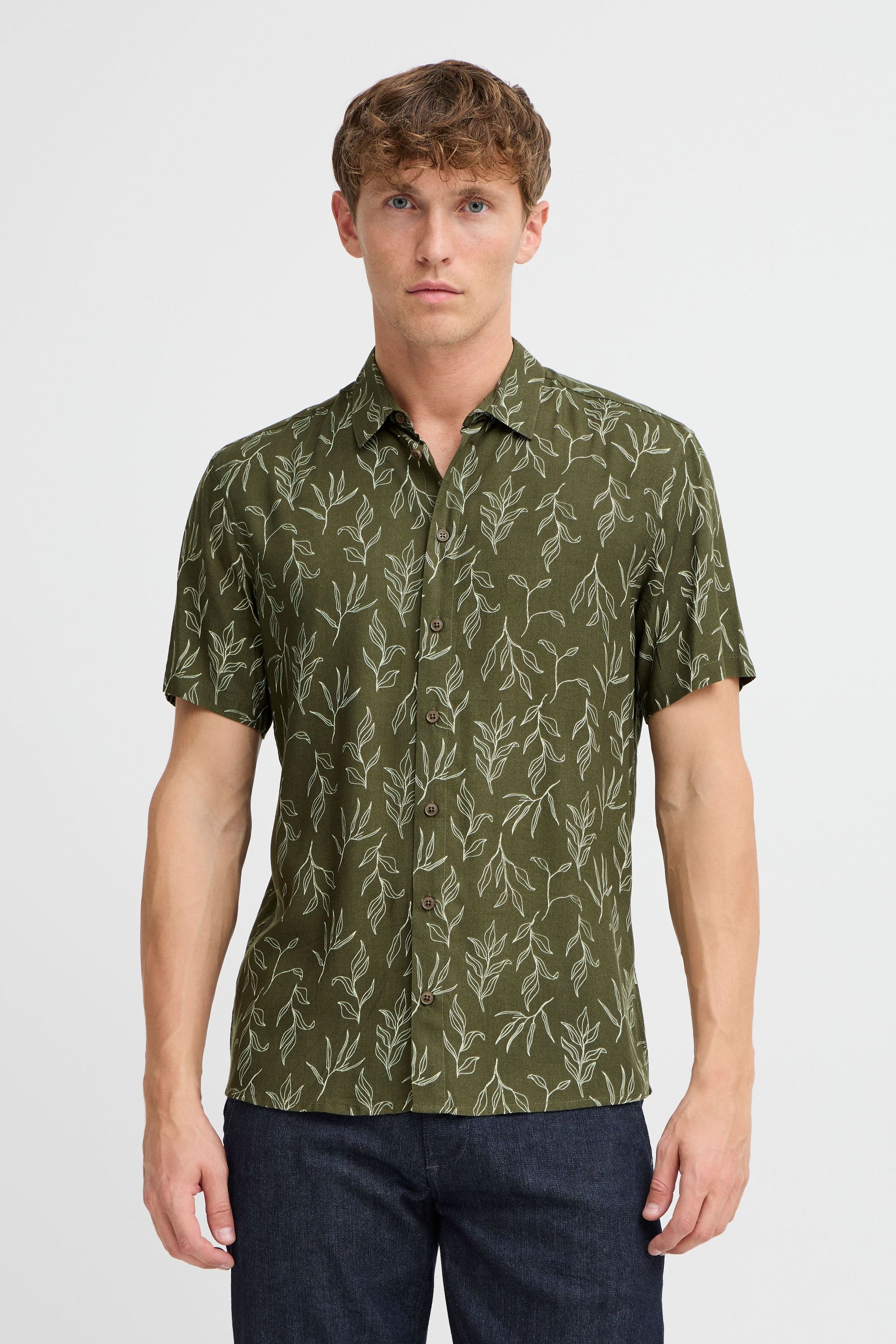 Blend Kurzarmhemd "BHACE Shirt" Lässiges Kurzarmhemd mit Print günstig online kaufen