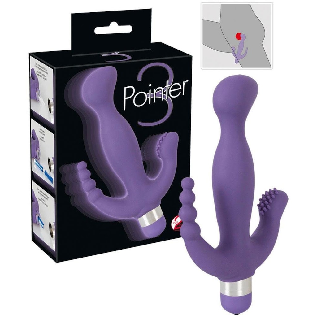 You2Toys Doppel-Vibrator »Doppelvibrator „3 Pointer“«