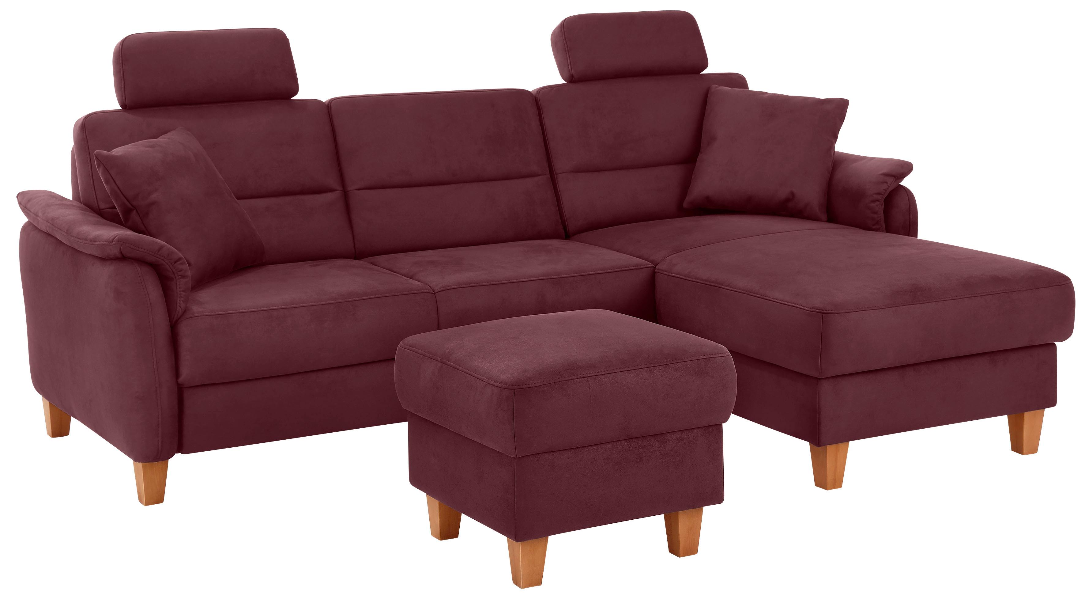 Thumbnail - Home affaire Ecksofa "Palmera L-Form, B: 244 cm" optional Bettfunktion & Bettkasten, Federkern