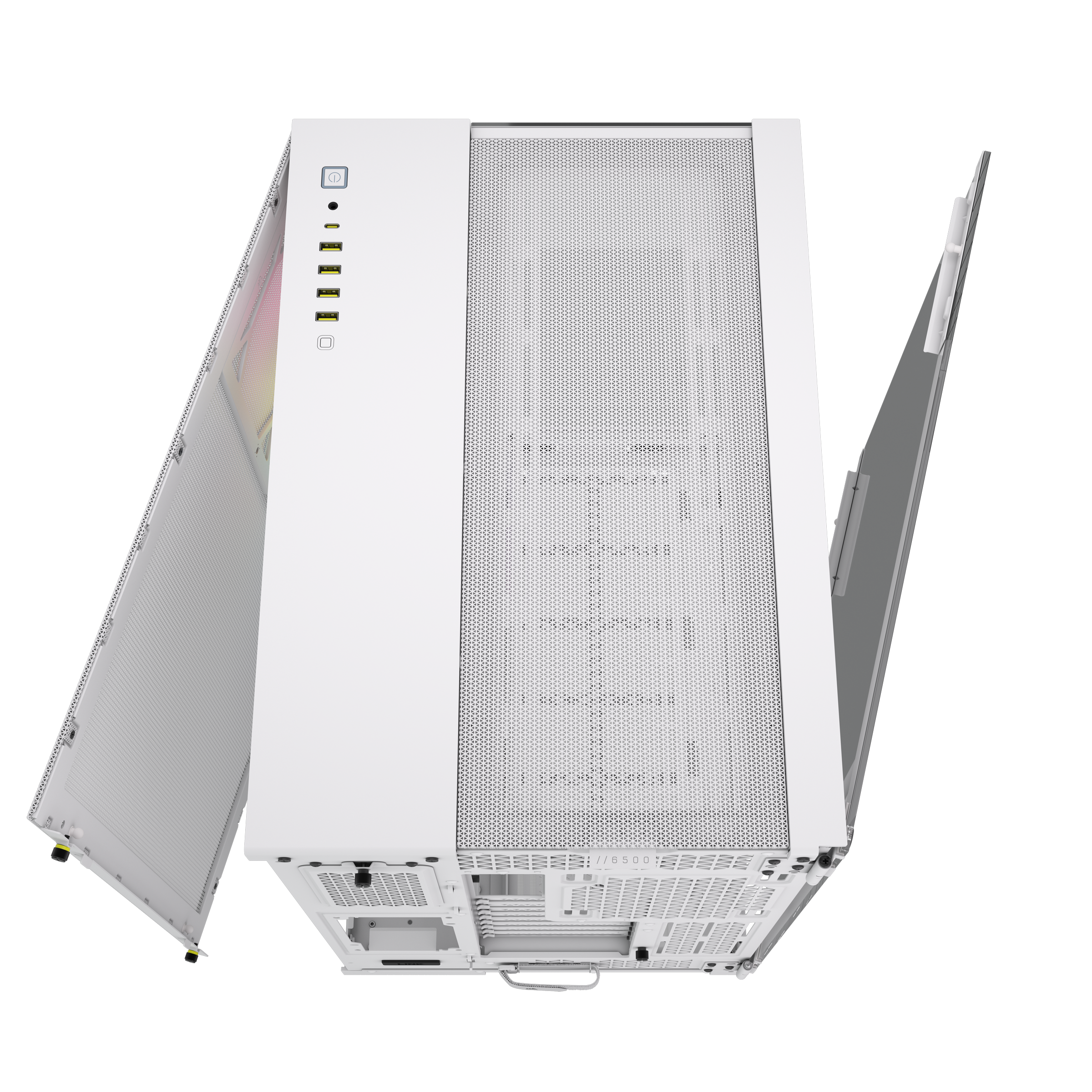 Corsair Gaming-Gehäuse »iCUE LINK 6500X RGB Mid-Tower«, ATX-Zwei-Kammer