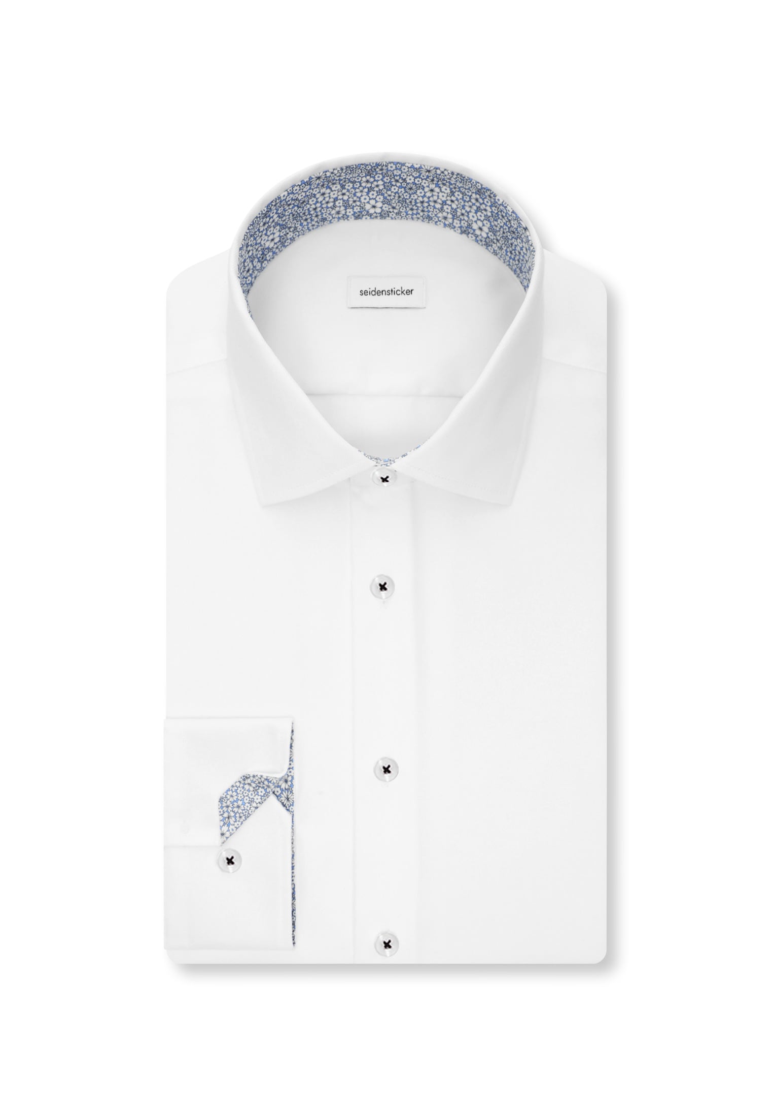 seidensticker Businesshemd »Slim« Slim 1/1 Kentkragen Uni