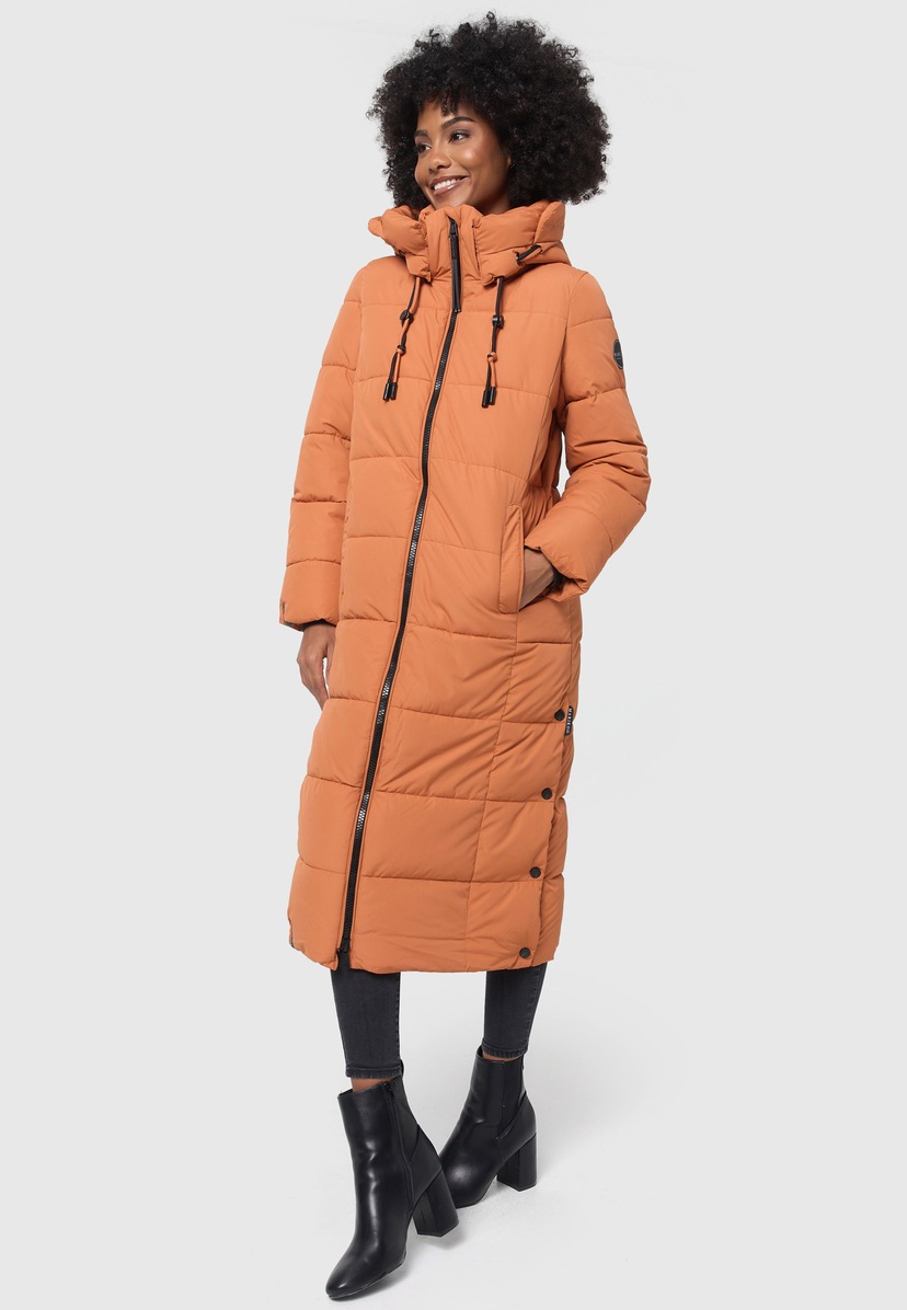 langer Marikoo kaufen BAUR Winter mit Kapuze Winterjacke Mantel für »Soranaa«, |