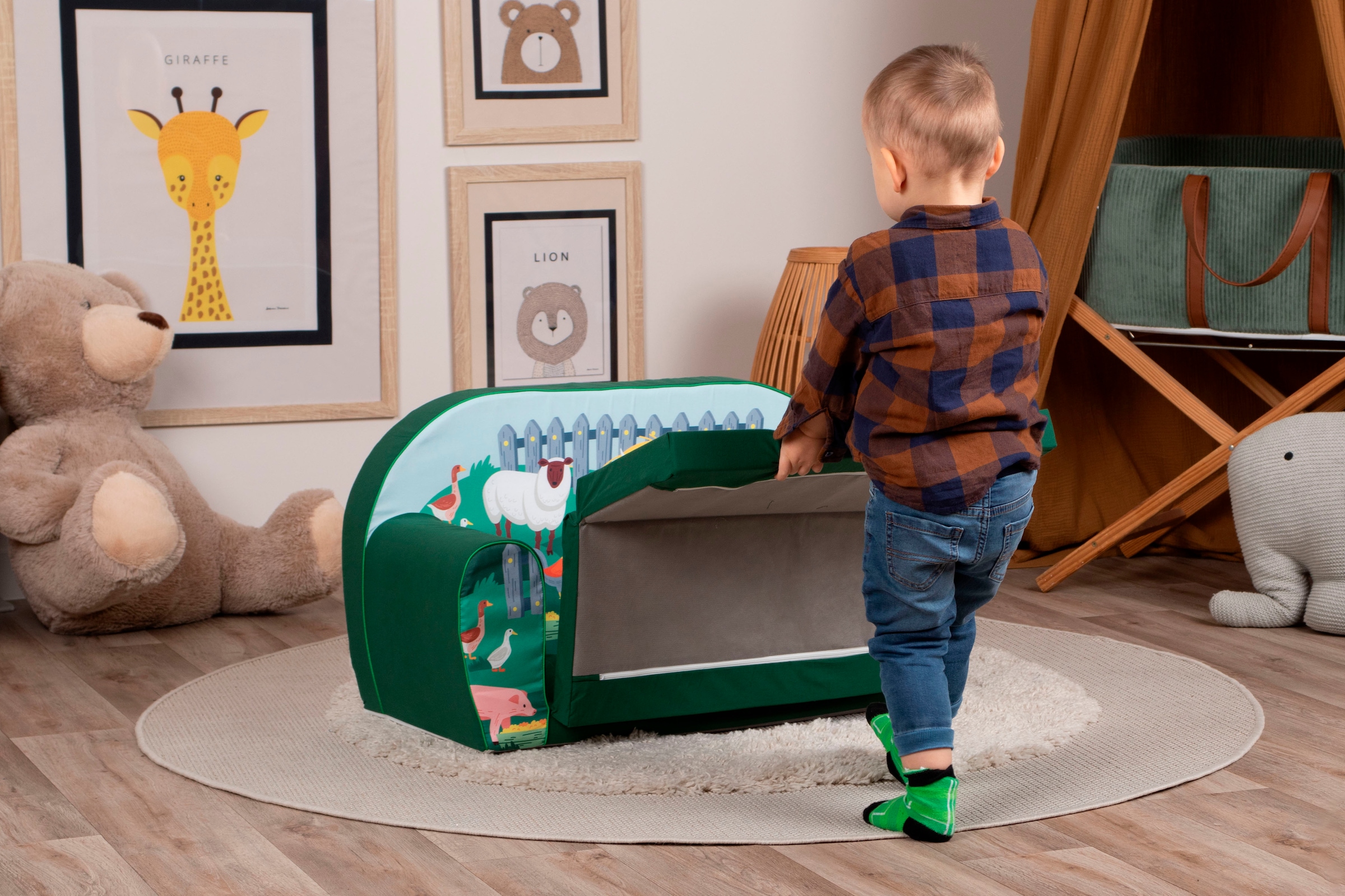 Knorrtoys® Sofa »Bauernhof«, für Kinder; Made in Europe