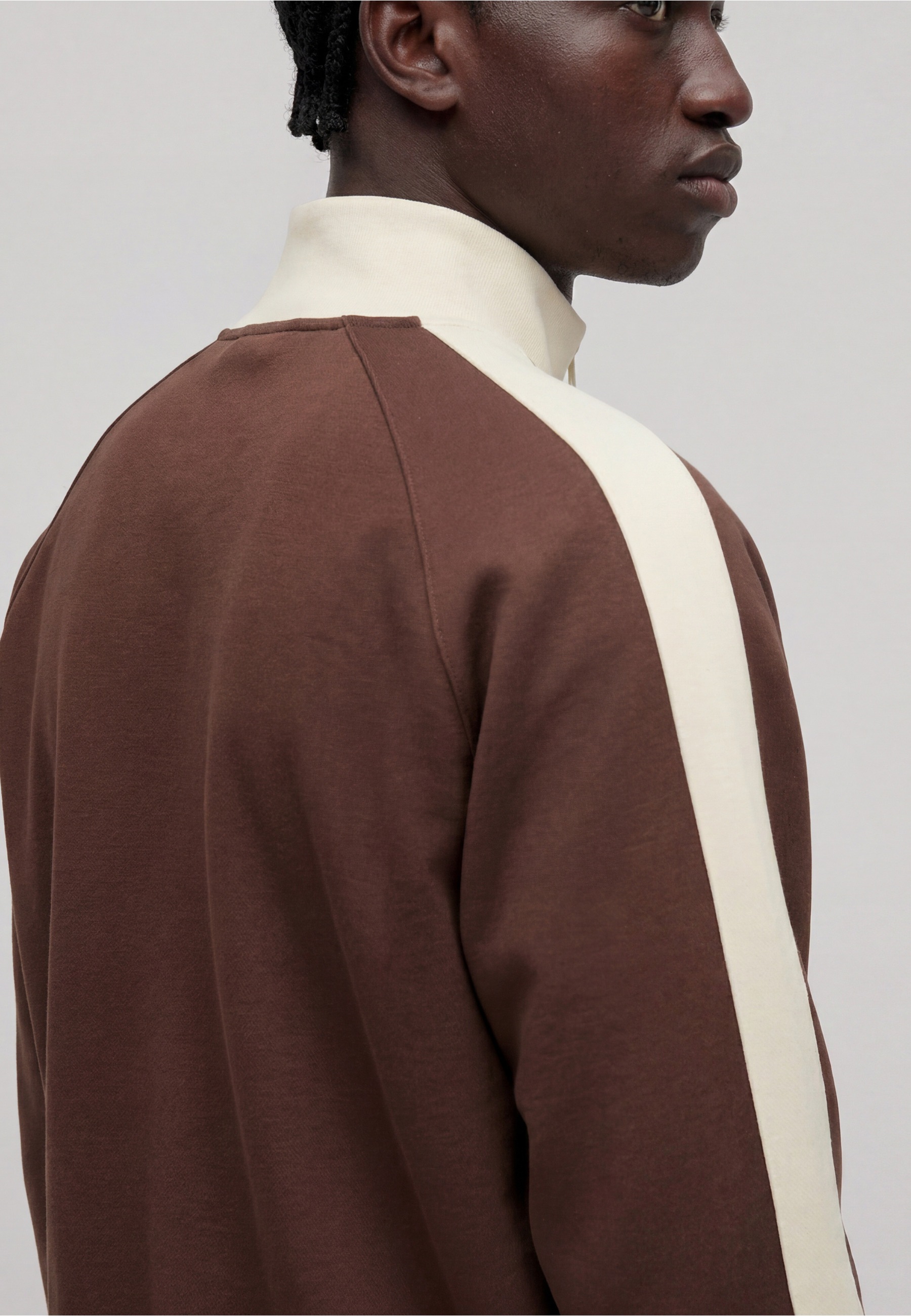 Karl Kani Outdoorjacke »Karl Kani Signature Sidestripe Pique Trackjacket« 1 Stk. tlg. ohne Kapuze