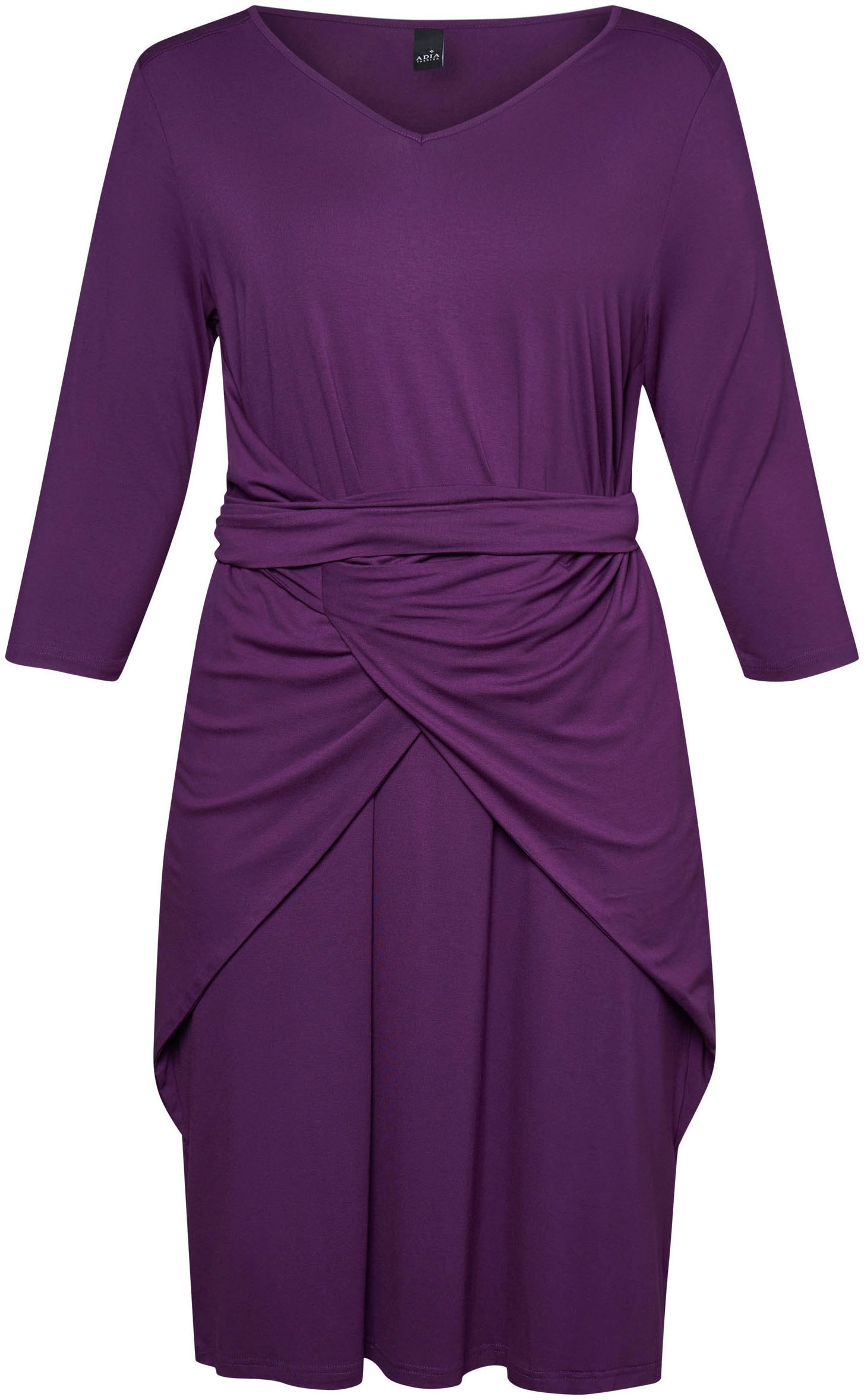ADIA Jerseykleid, mit stylischem Wickelteil an der Taille für kaufen | BAUR