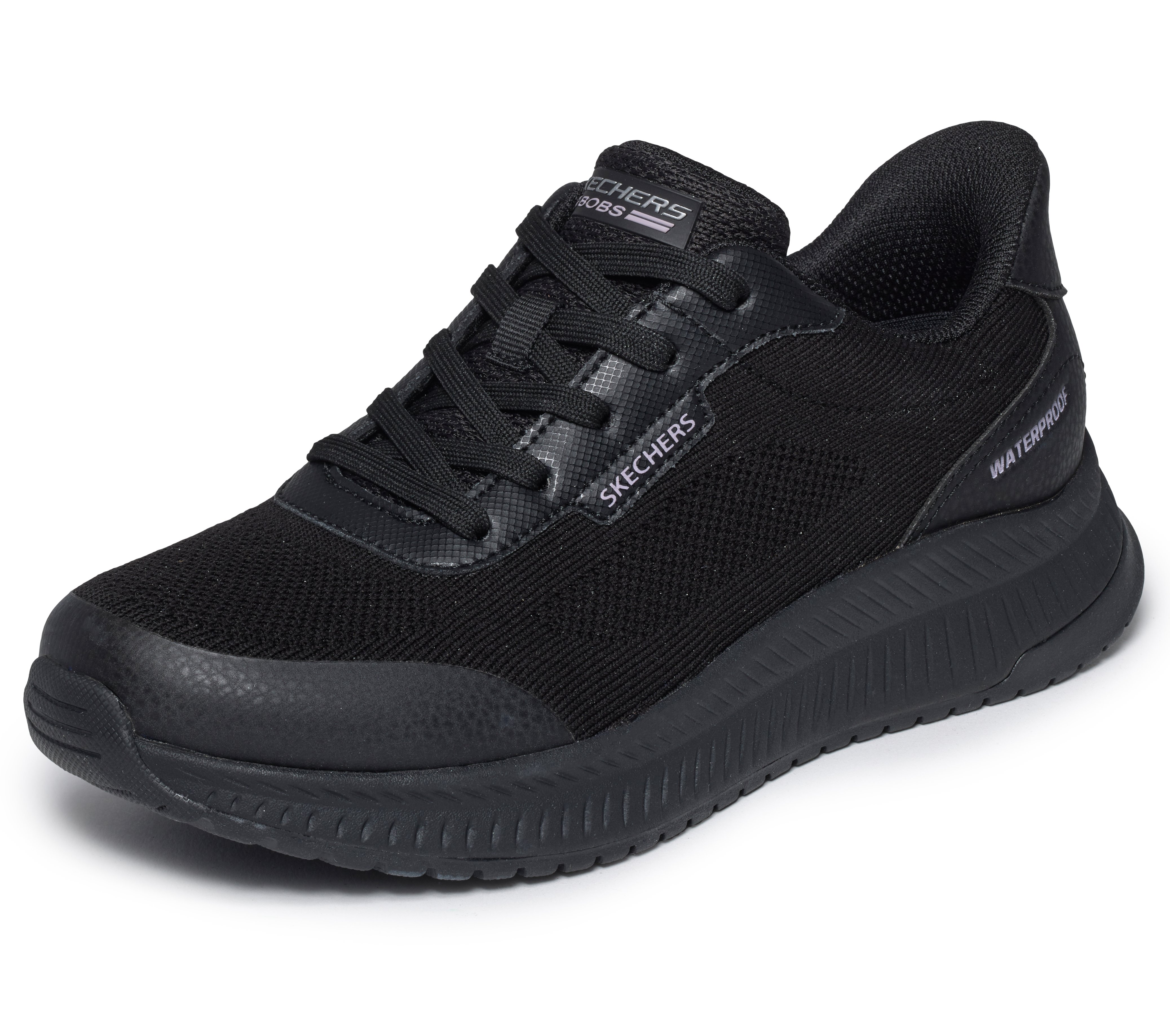 Skechers Sneaker "BOBS SQUAD 4-ESSENTIAL LOOK" Slipper mit Slip-ins und waterproof Ausstattung