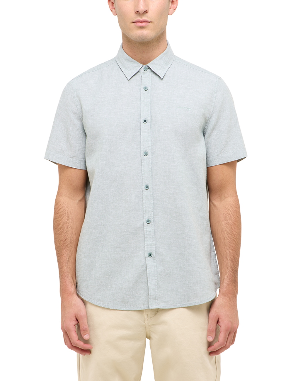 MUSTANG Kurzarmhemd "Herren Style Berkeley" günstig online kaufen