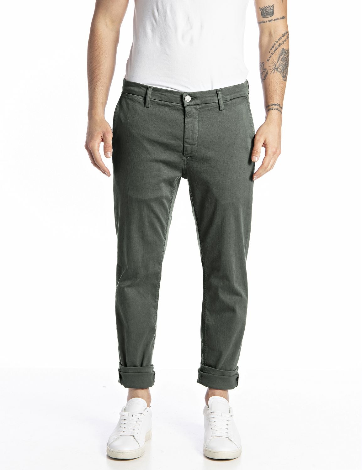 Replay Chinohose "ZEUMAR", Slim Fit günstig online kaufen