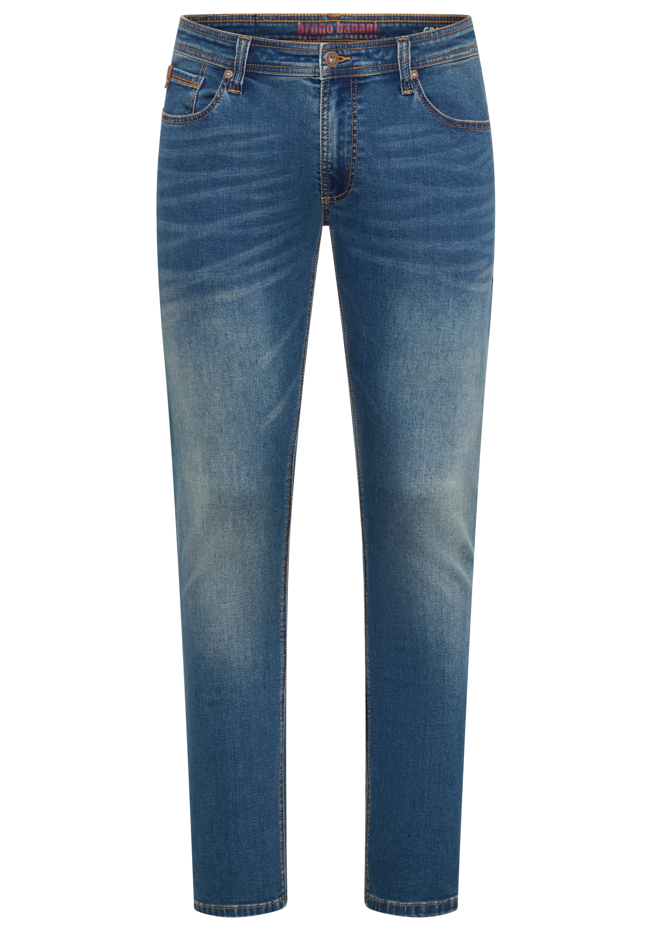 Bruno Banani Slim-fit-Jeans »Grady«, schmale Beinform, niedrige Leibhöhe, mit Eingrifftaschen