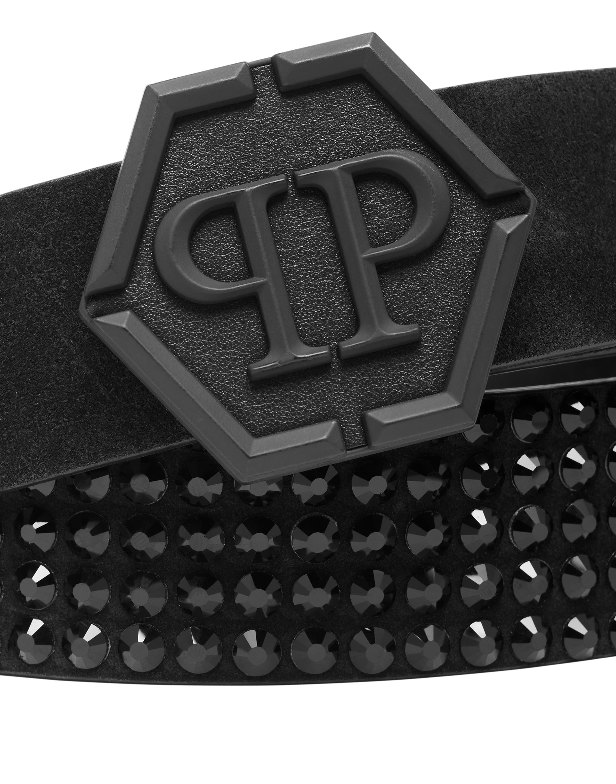 PHILIPP PLEIN Ledergürtel »Mit Schmucksteinen«