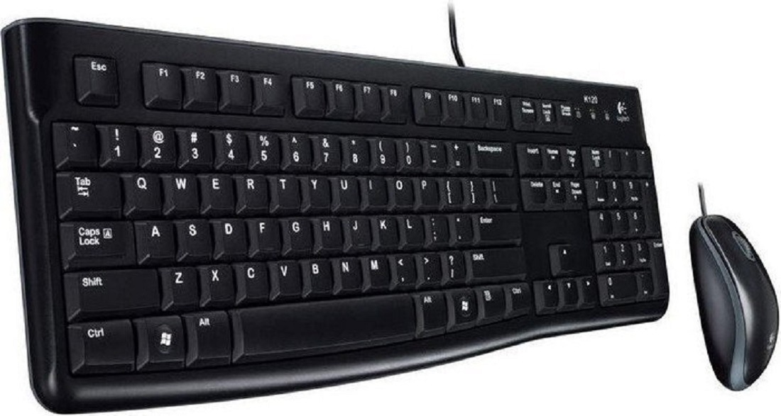 Logitech Tastatur- und Maus-Set »Desktop MK120 - CH-Layout«