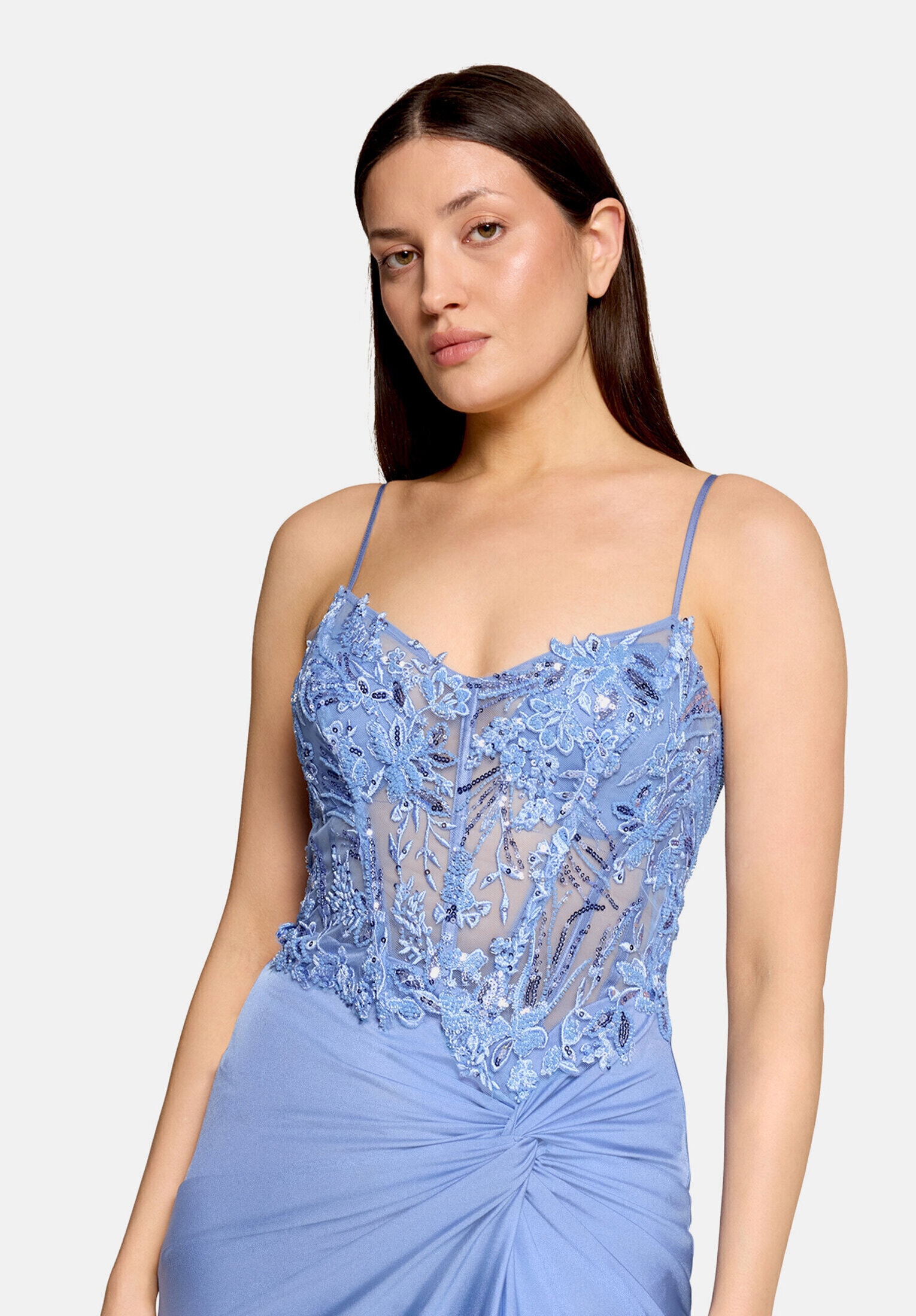 Vera Mont Abendkleid »Damen mit Stickerei« Ohne Tasche