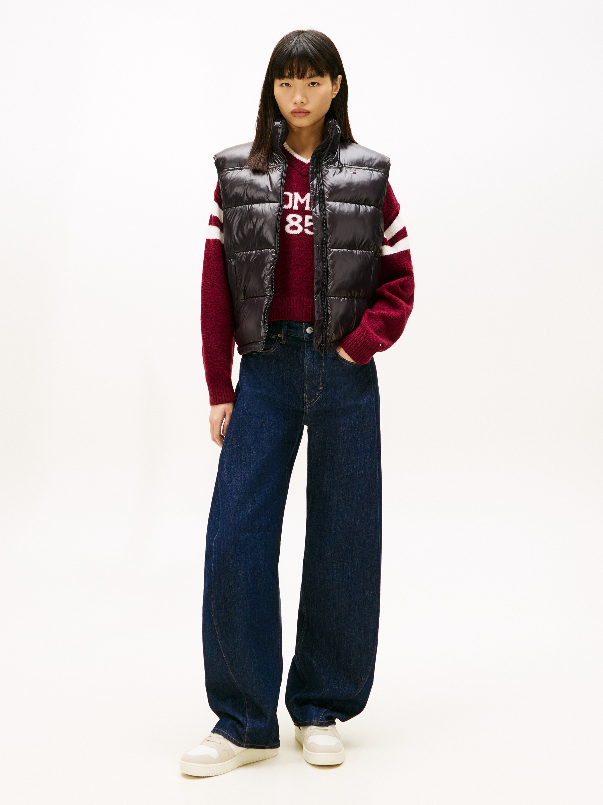 Thumbnail - Tommy Jeans Steppweste "TJW ESSENTIAL PUFFER VEST SHINY"