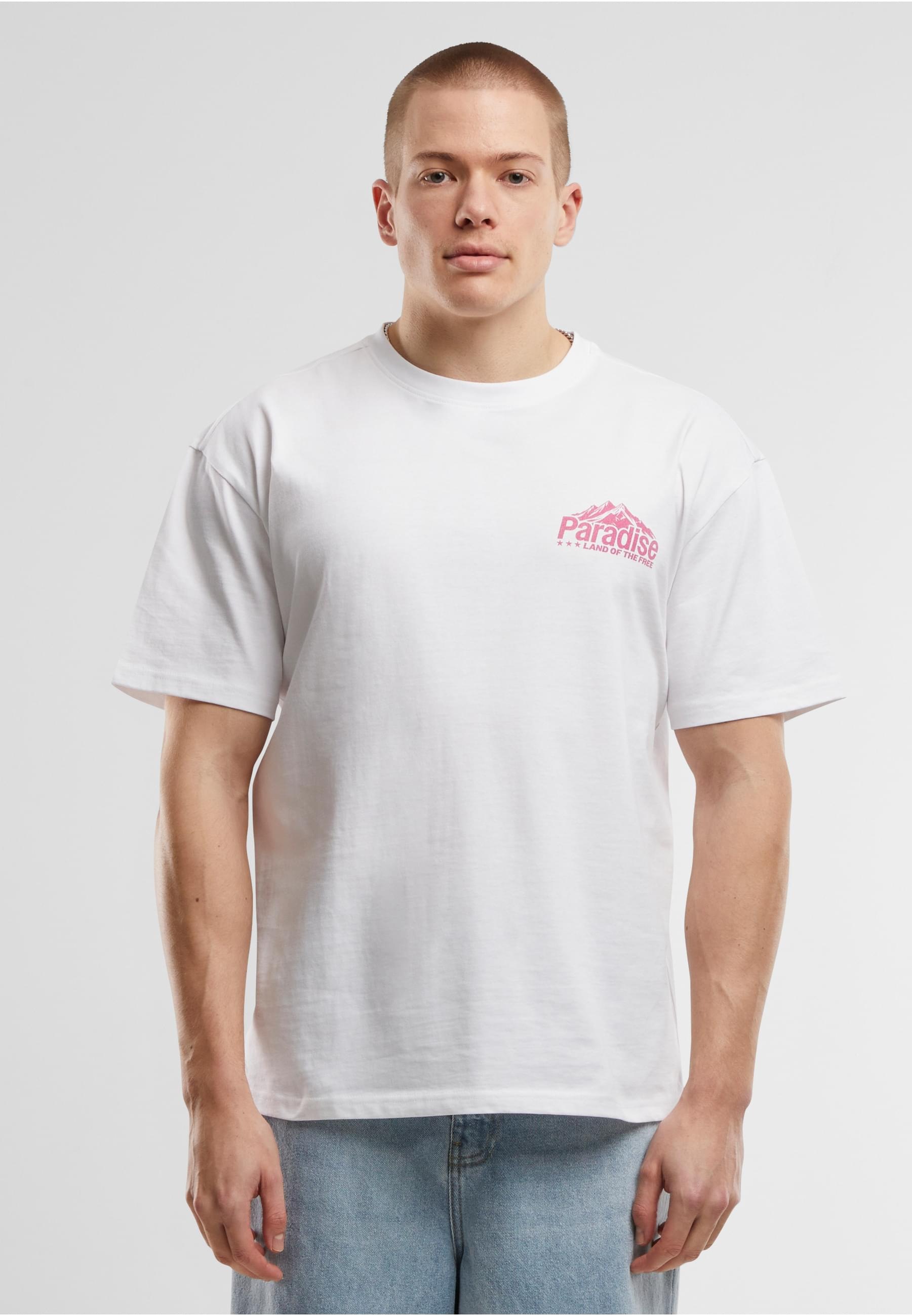 MisterTee T-Shirt »MisterTee Paradise Land Oversize Tee«, (1 tlg.)