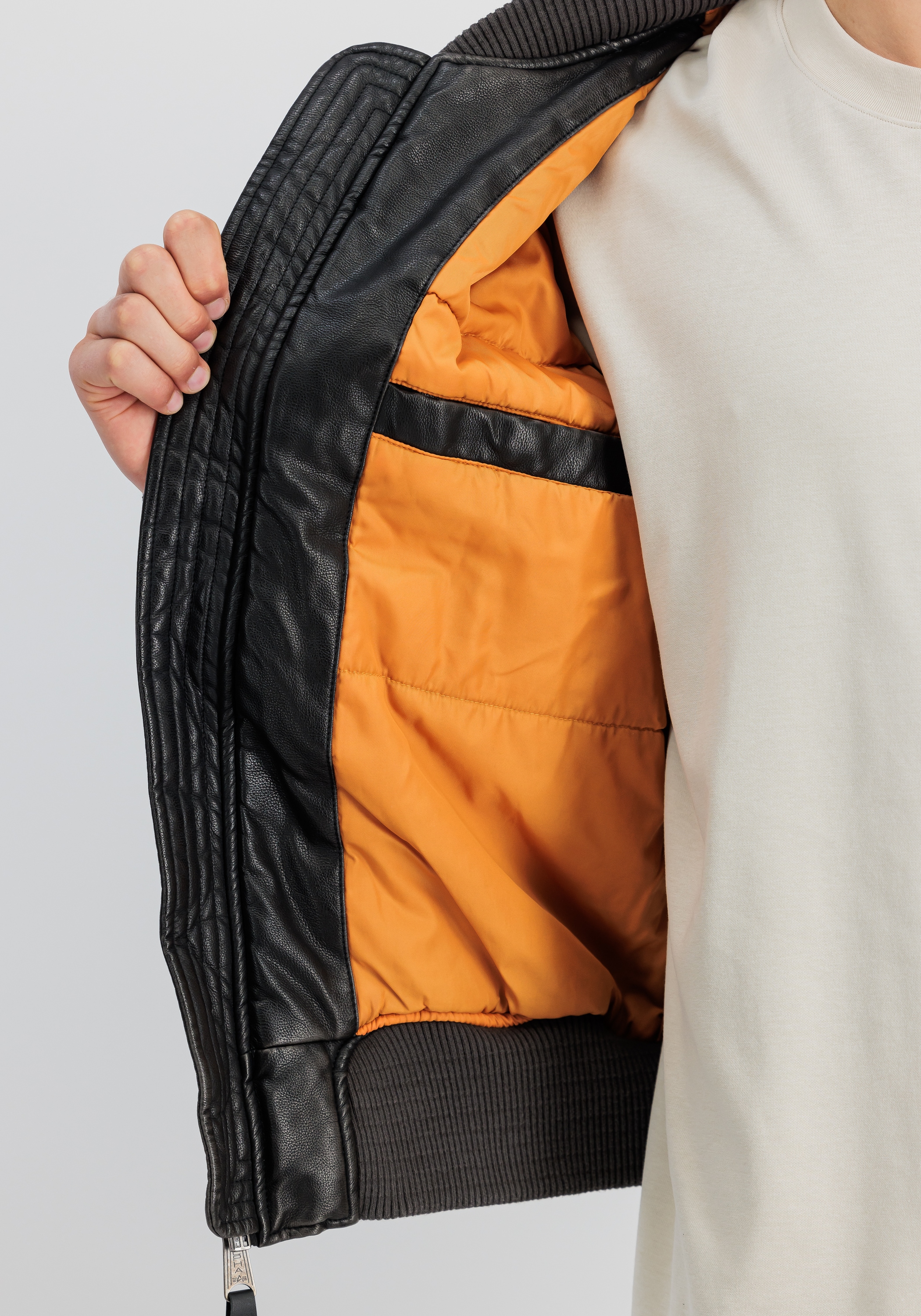 Alpha Industries Bomberjacke »Alpha Industries Men - Bomber Jackets MA-1 Faux Leather Vintage«