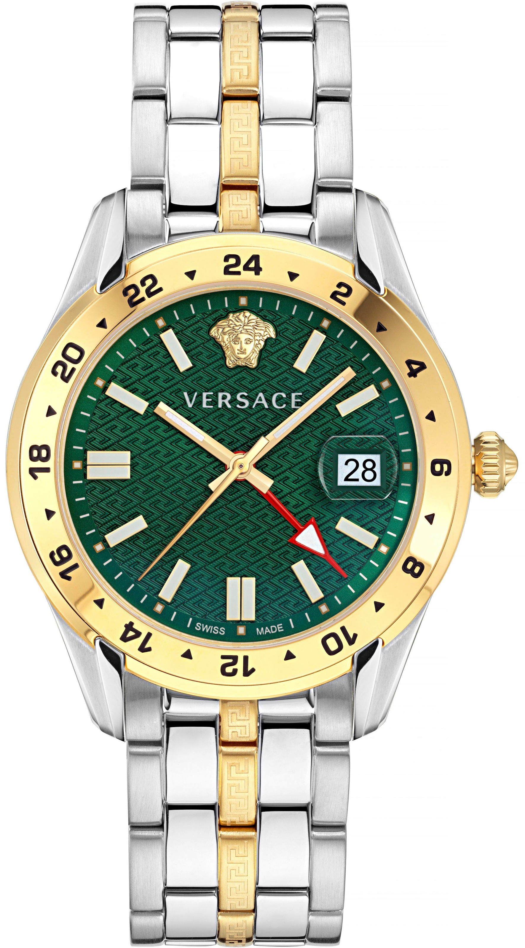 GMT, bestellen Quarzuhr | TIME »GRECA BAUR VE7C00623« Versace ▷