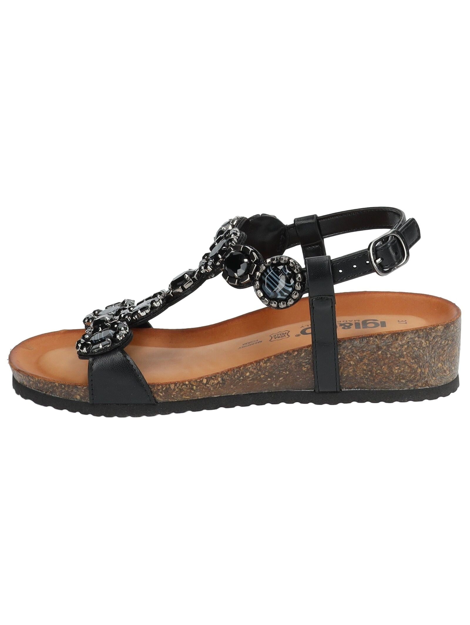 IGI & CO Riemchensandale »IGI & CO Zehensteg Leder/Synthetik«