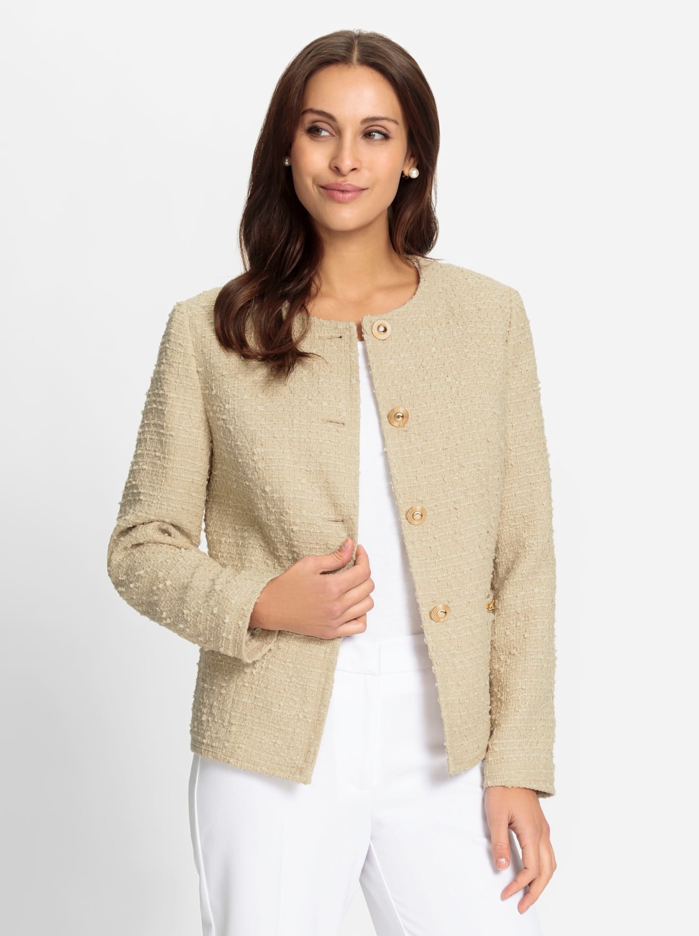 Lady Jackenblazer "Bouclé-Blazer" günstig online kaufen