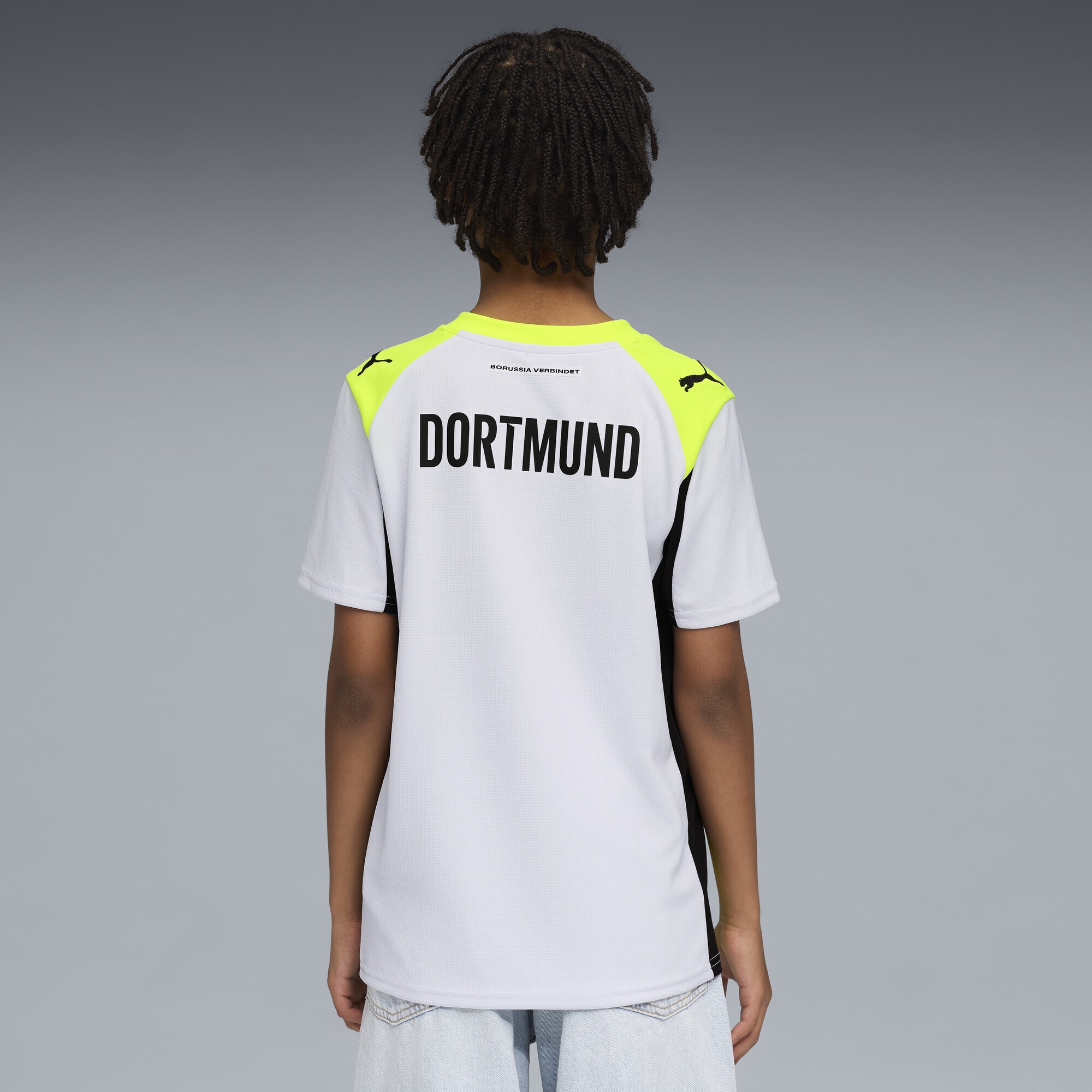 PUMA Trainingsshirt »Borussia Dortmund 25/26 Replica-Auswärtstrikot Jugendliche«