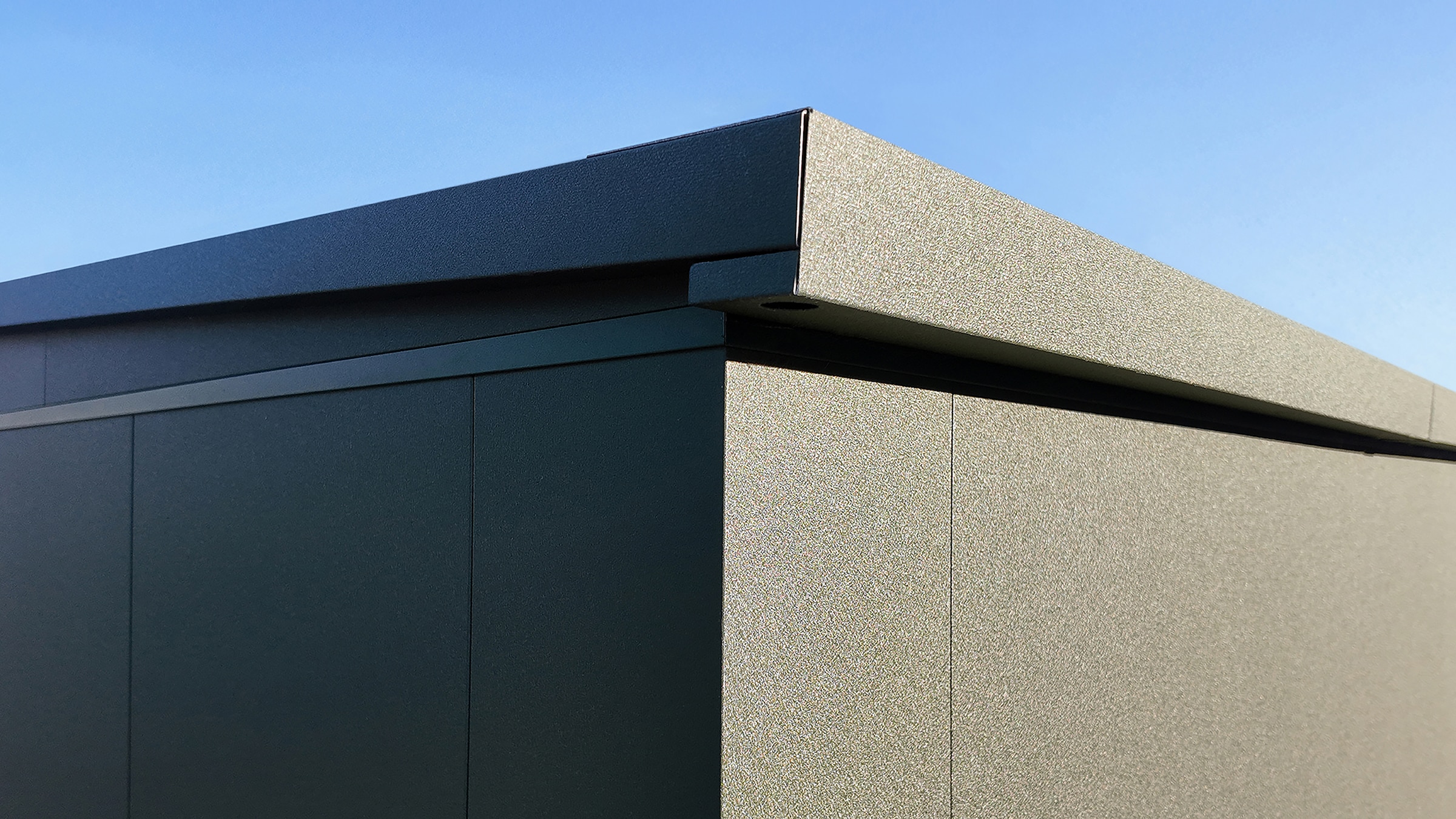 weka Gerätehaus »Gary 8« Metall pulverbeschichtet, Größe 8