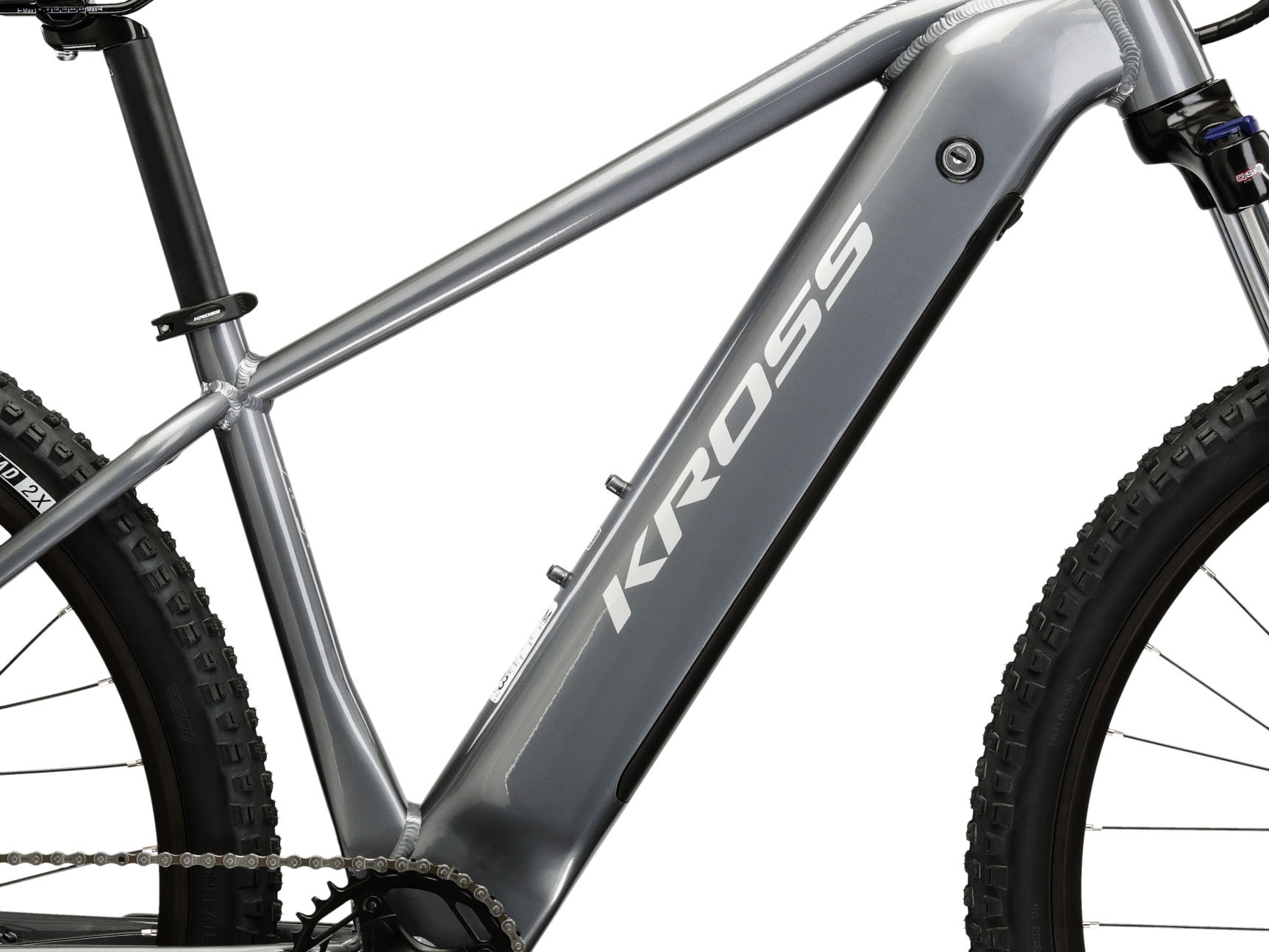 Kross E-Bike »KROSS E-MTB Hexagon Boost 1.0 522 29 Zoll grau«, 8 Gang, Shimano, ESSA U2000, Heckmotor 250 W