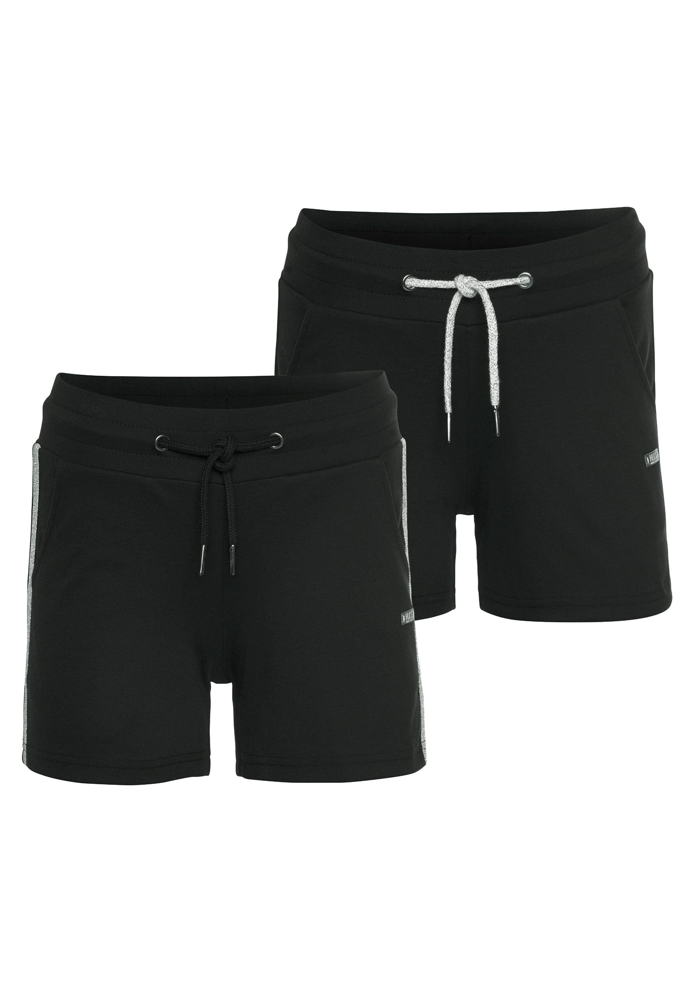 H.I.S Shorts "Essentials Shorts im Doppelpack", (2er-Pack), Elastischer Bun günstig online kaufen