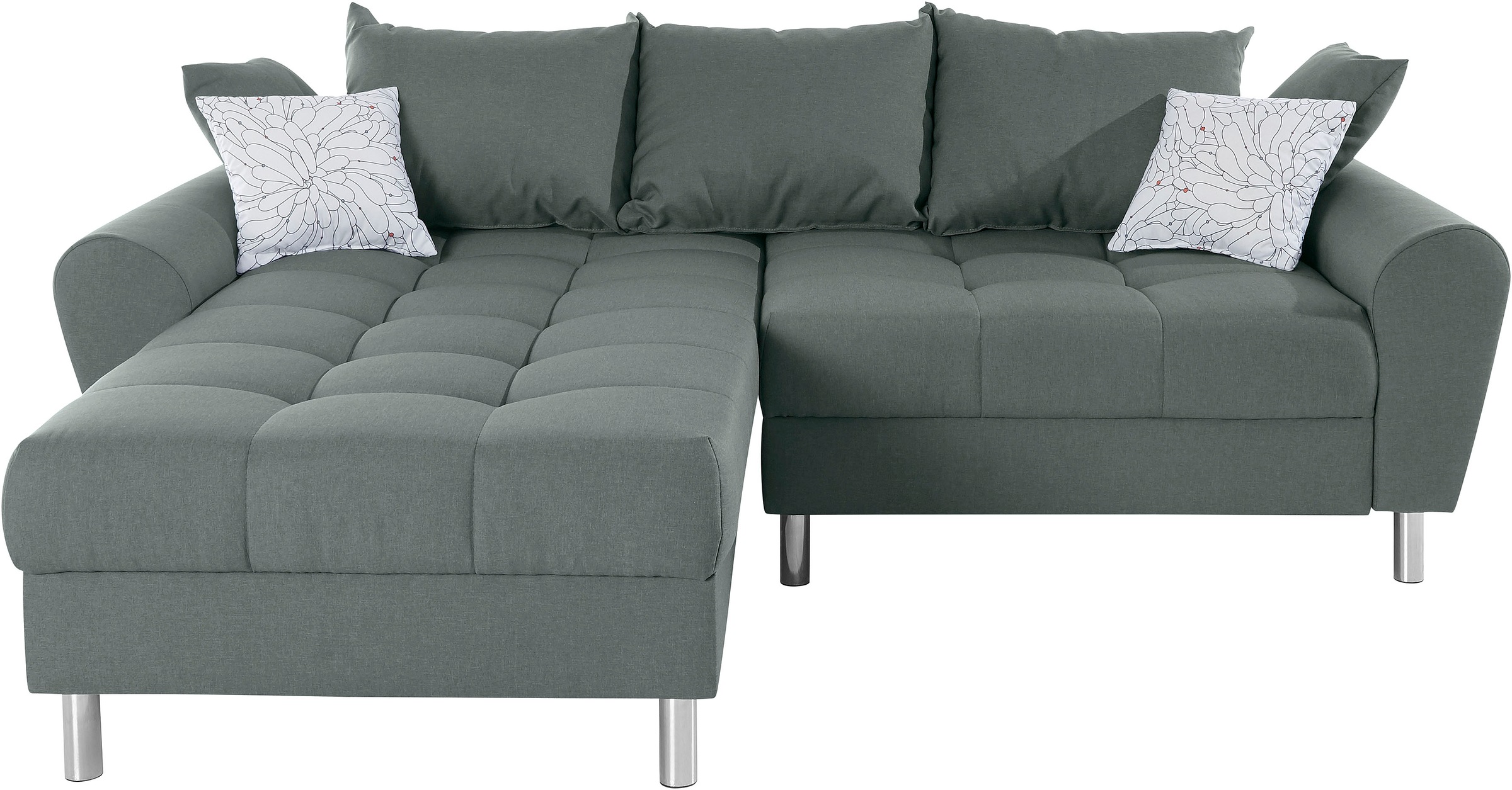 COLLECTION AB Ecksofa "Rada L-Form" inklusive Hocker, Bettfunktion und Fede günstig online kaufen